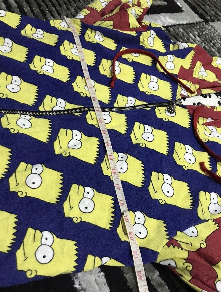 Cartoon Network Bart simpson fullprint reversible hoodie Size US M / EU 48-50 / 2 - 7 Thumbnail