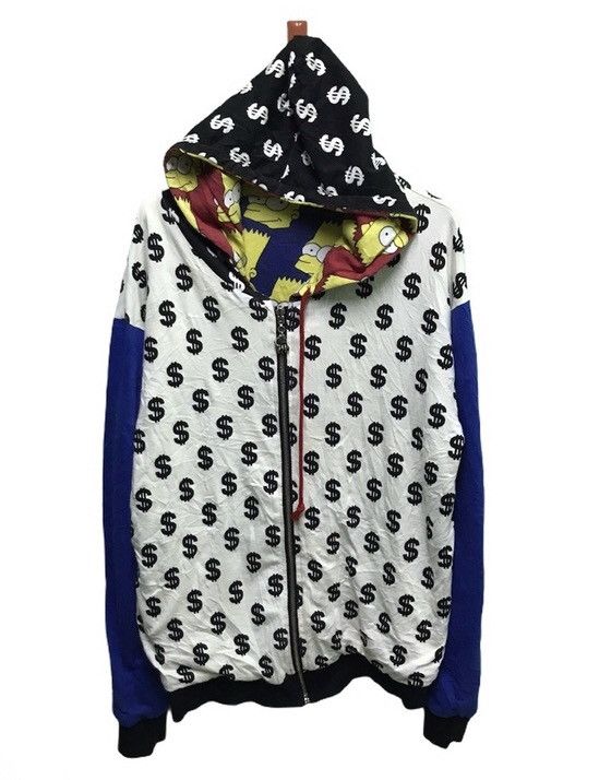 Cartoon Network Bart simpson fullprint reversible hoodie Size US M / EU 48-50 / 2 - 4 Thumbnail