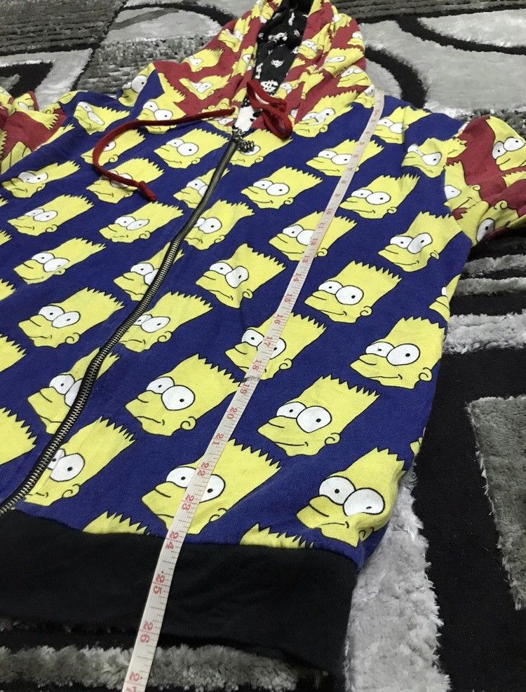 Cartoon Network Bart simpson fullprint reversible hoodie Size US M / EU 48-50 / 2 - 8 Thumbnail