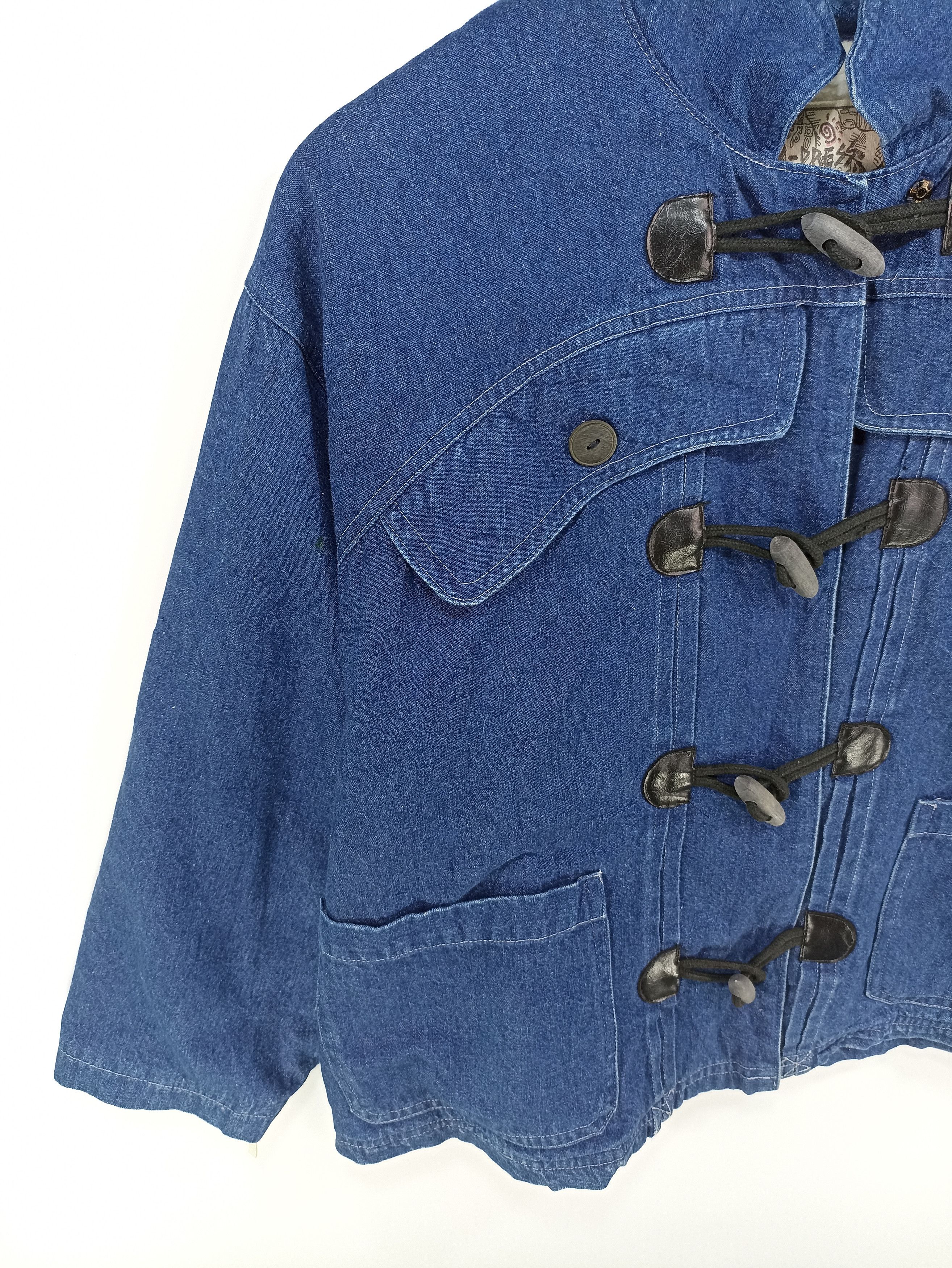 Indigo × Japanese Brand × Vintage Vintage X-Press Indigo Sherpa Denim Jacket Size US S / EU 44-46 / 1 - 3 Thumbnail