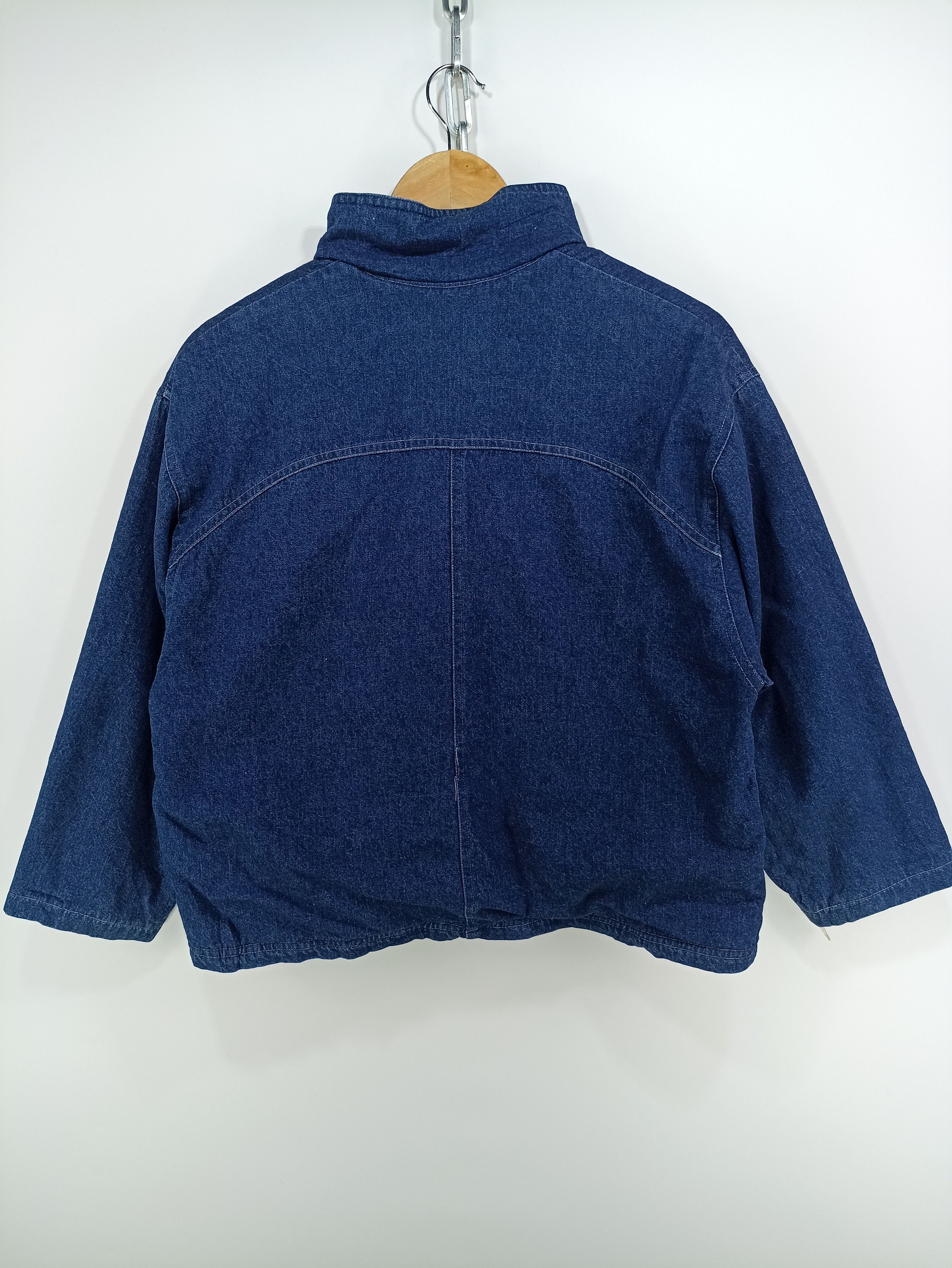 Indigo × Japanese Brand × Vintage Vintage X-Press Indigo Sherpa Denim Jacket Size US S / EU 44-46 / 1 - 6 Thumbnail