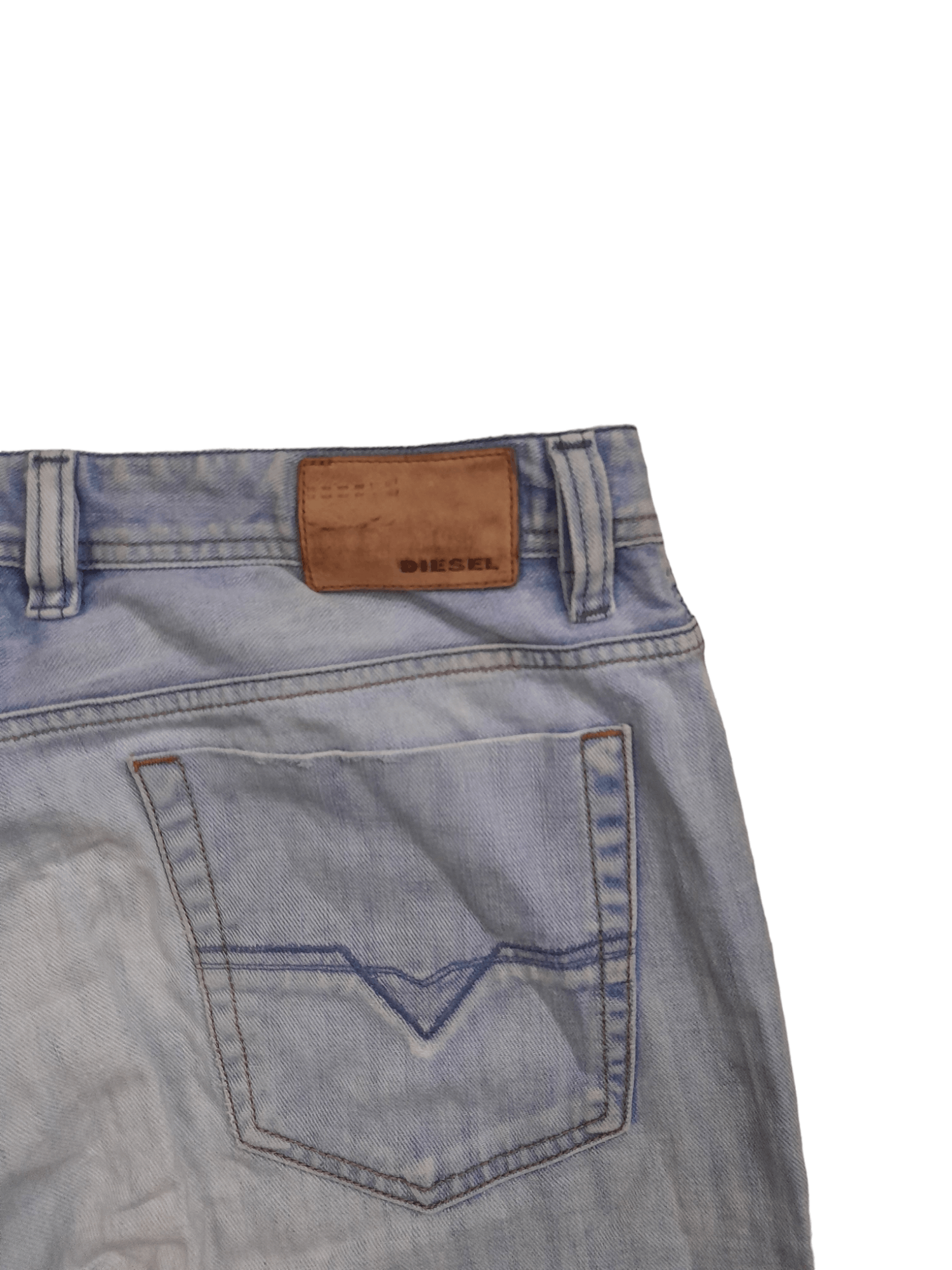 Diesel Diesel Viker - R - Box Denim Distressed (E622) Size US 35 - 3 Thumbnail