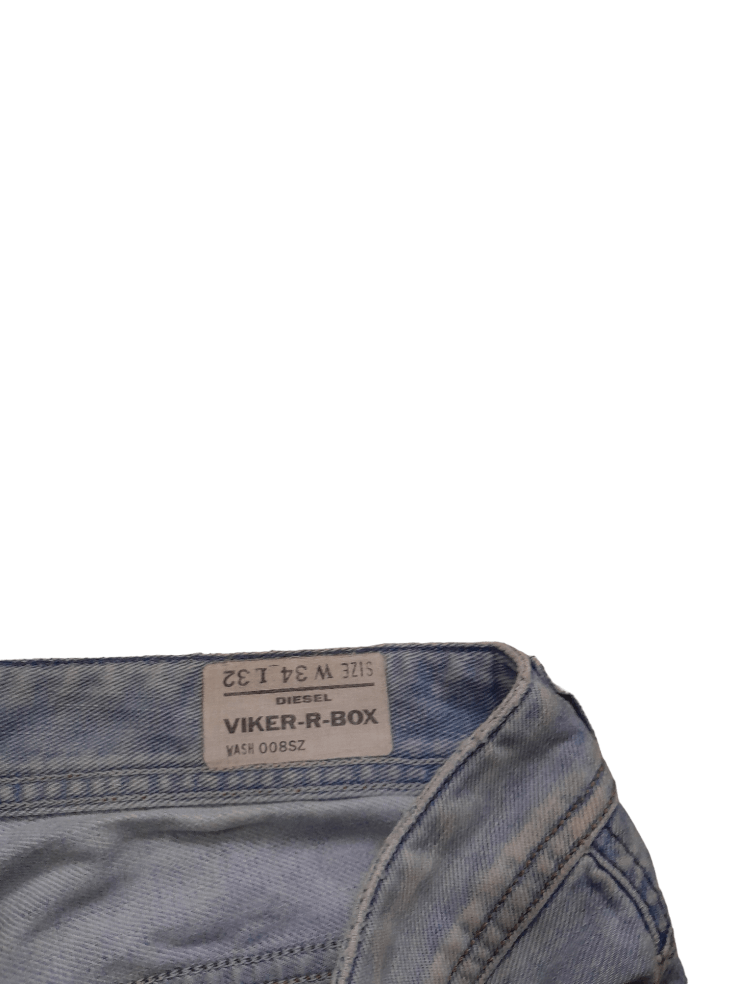 Diesel Diesel Viker - R - Box Denim Distressed (E622) Size US 35 - 6 Thumbnail