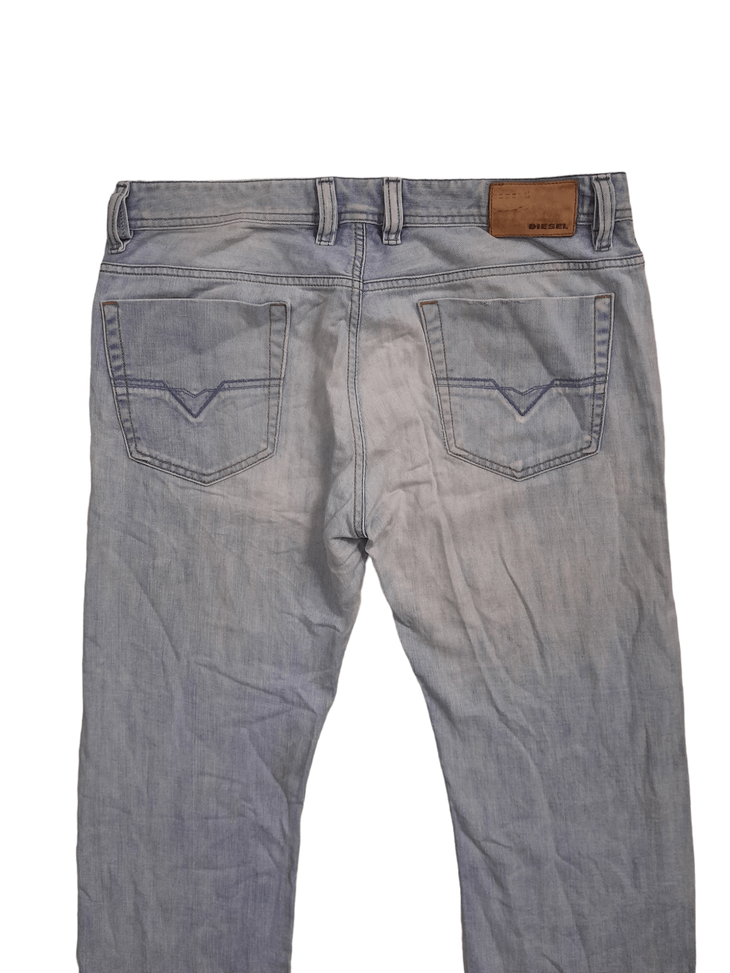 Diesel Diesel Viker - R - Box Denim Distressed (E622) Size US 35 - 2 Thumbnail
