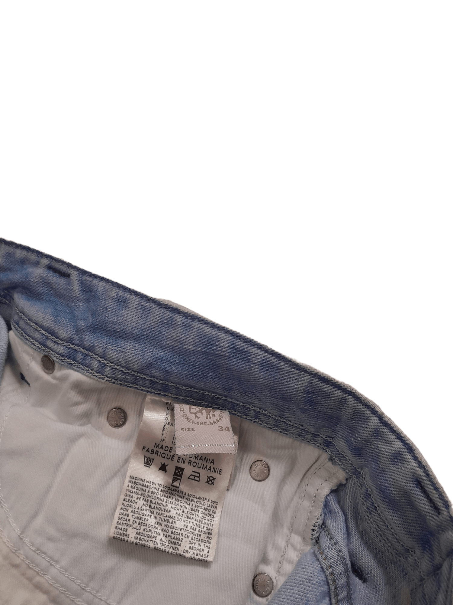 Diesel Diesel Viker - R - Box Denim Distressed (E622) Size US 35 - 7 Thumbnail