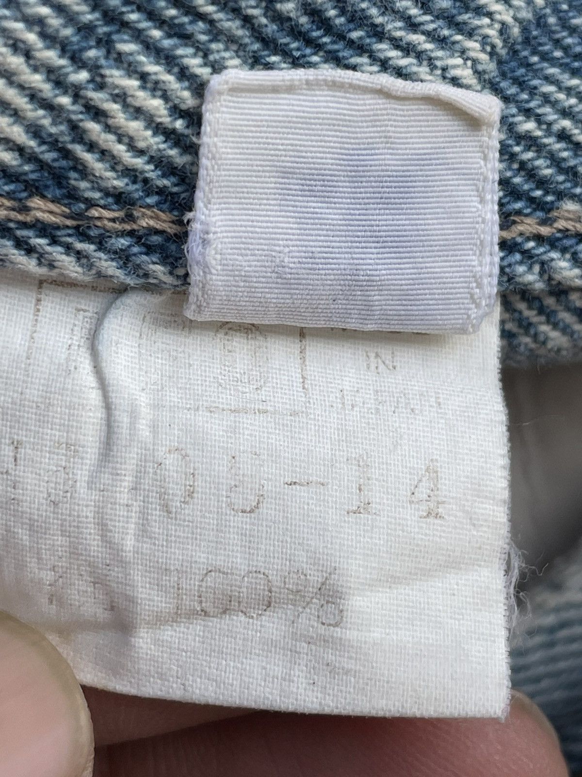 Japanese Brand French Glamour Japan Made Distressed Denim made in japan Size US 30 / EU 46 - 12 Thumbnail