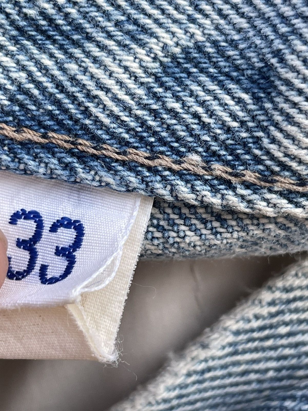 Japanese Brand French Glamour Japan Made Distressed Denim made in japan Size US 30 / EU 46 - 13 Thumbnail