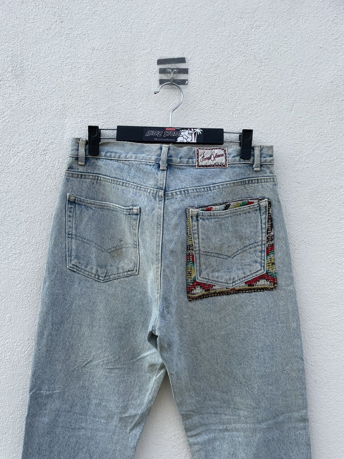 Japanese Brand French Glamour Japan Made Distressed Denim made in japan Size US 30 / EU 46 - 7 Thumbnail