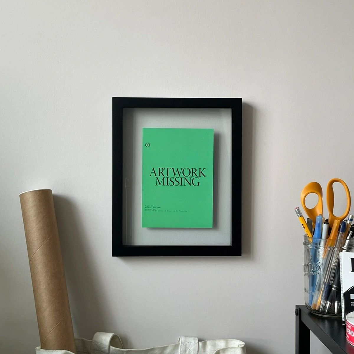 Virgil Abloh Set of 2 - Artwork Missing + Advertise Posters Size ONE SIZE - 4 Thumbnail