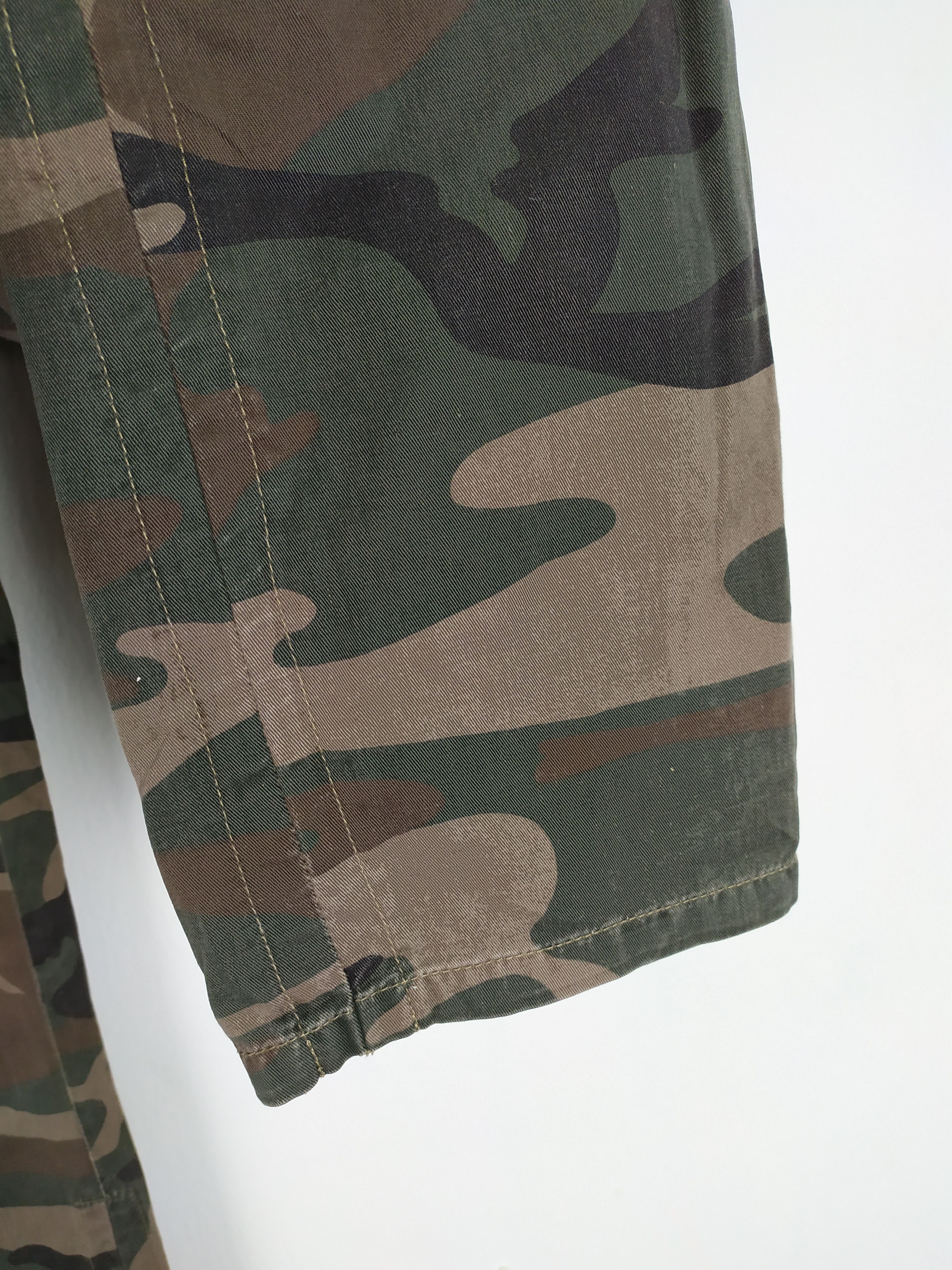 CAMO SPRING WAIST EASY CARGO PANTS