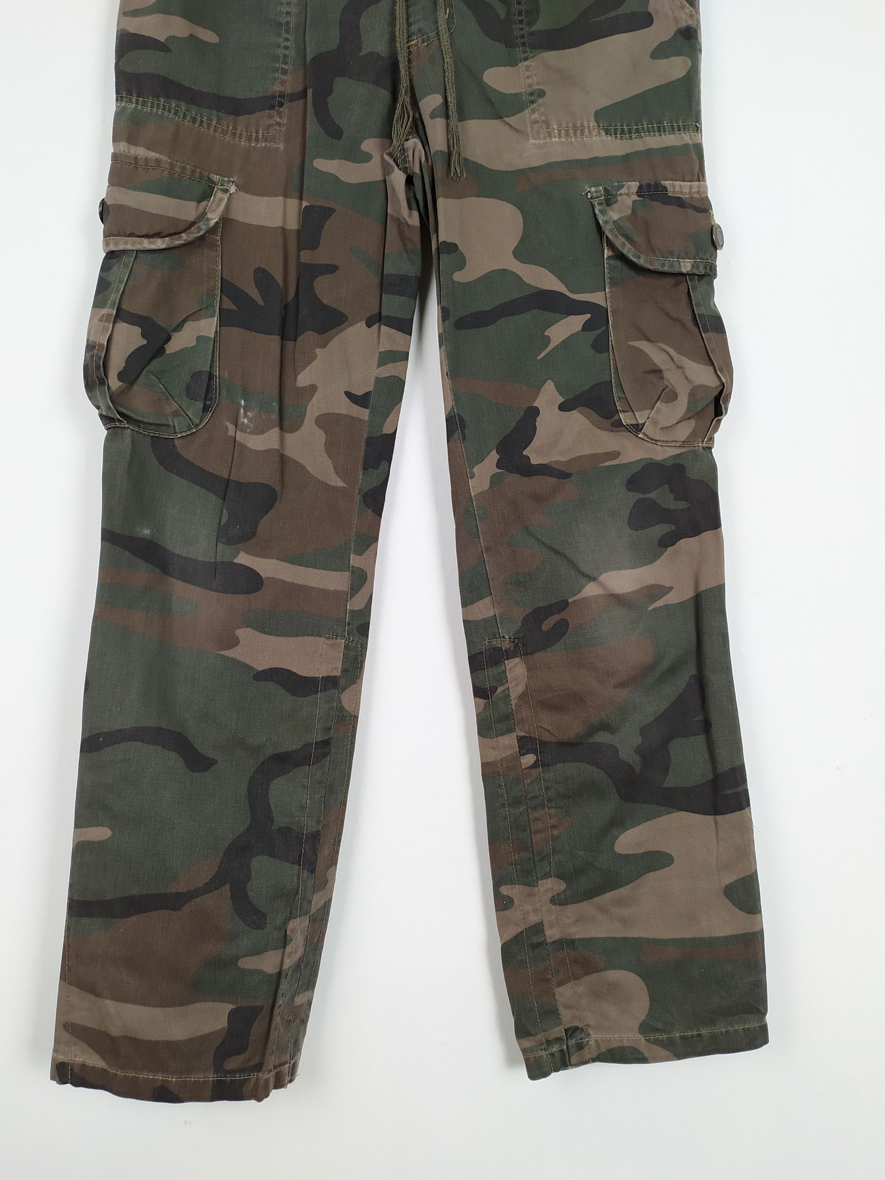 CAMO SPRING WAIST EASY CARGO PANTS
