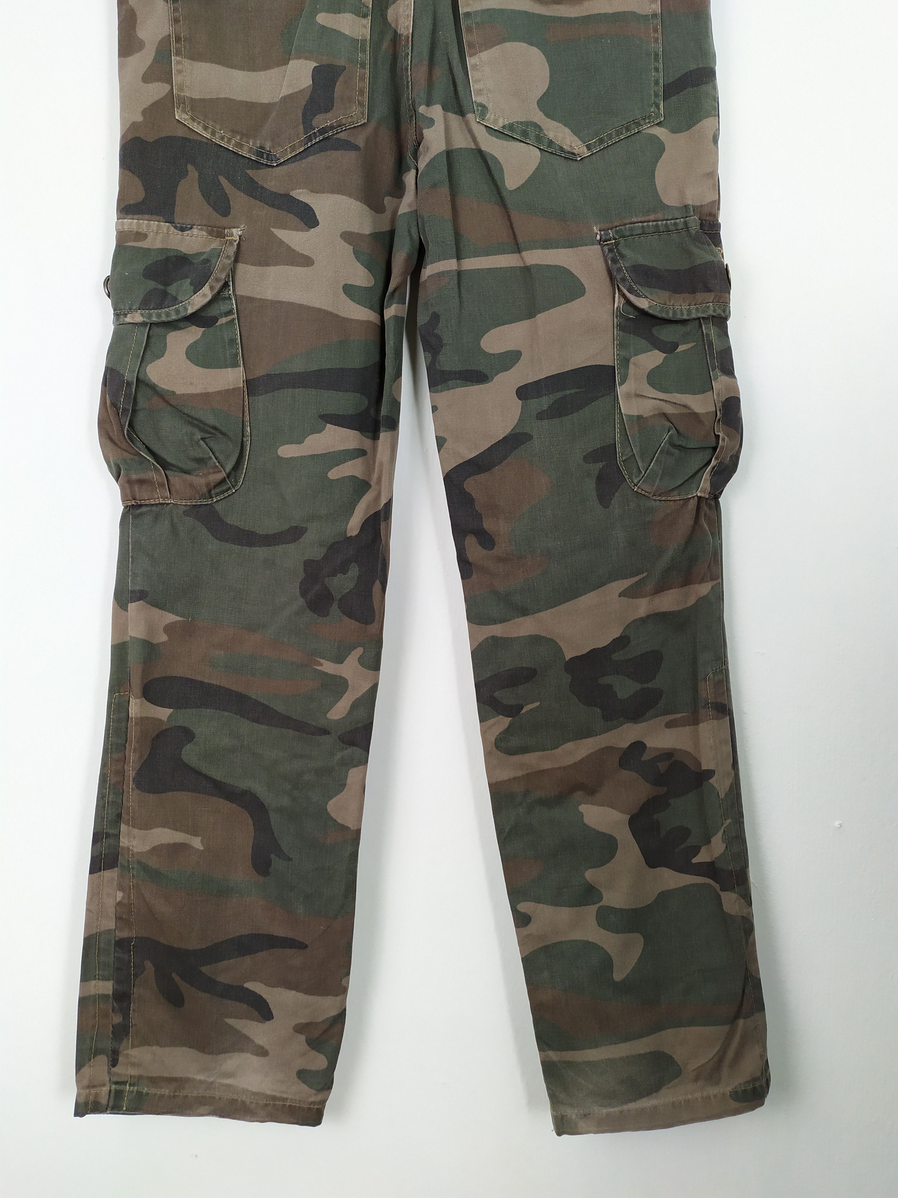 CAMO SPRING WAIST EASY CARGO PANTS