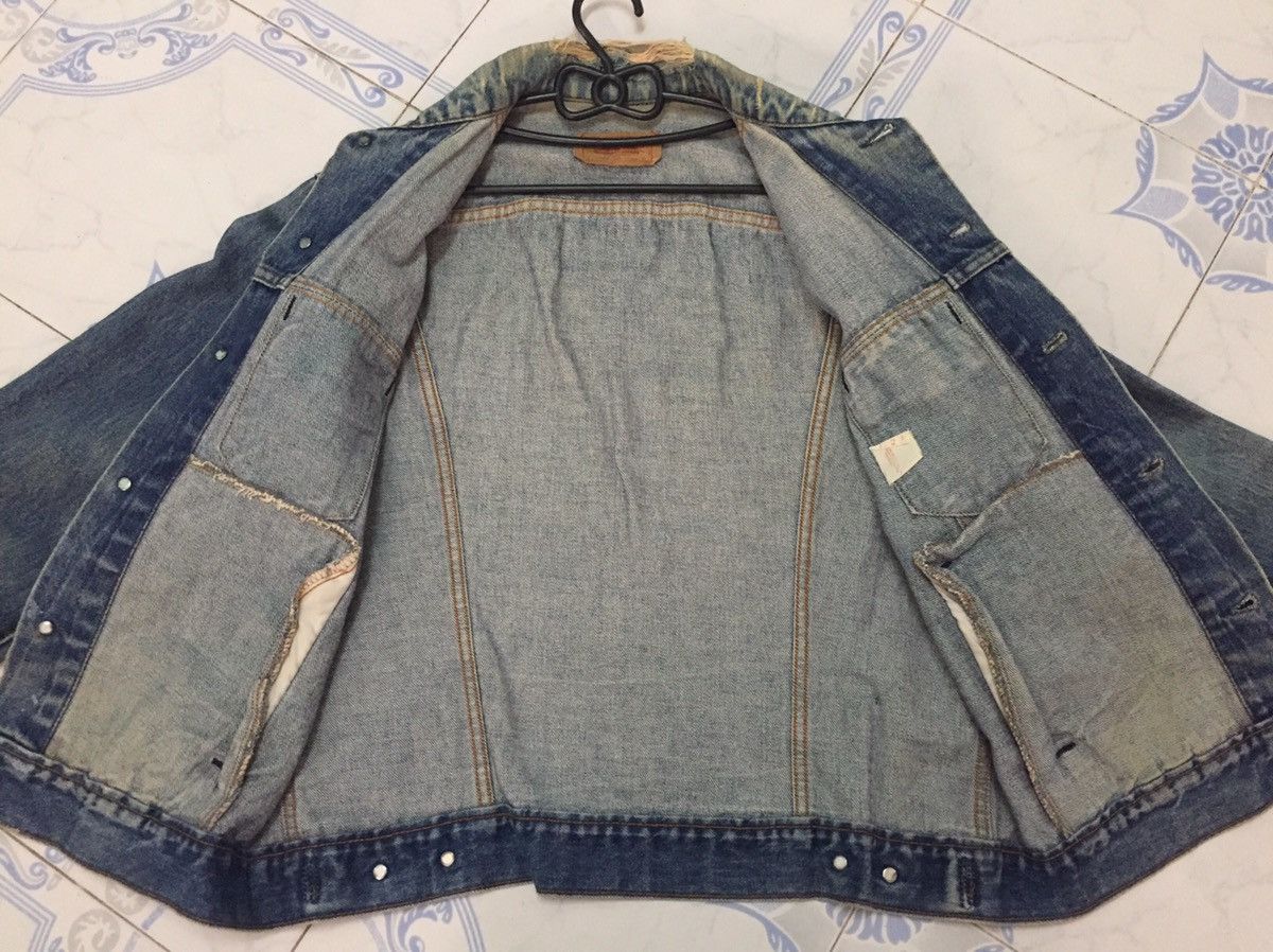Levi's Levis 70506 Trucker Denim Jacket Small e Made in Canada Size US M / EU 48-50 / 2 - 18 Thumbnail