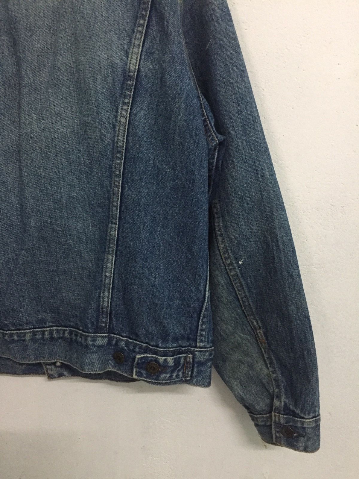Levi's Levis 70506 Trucker Denim Jacket Small e Made in Canada Size US M / EU 48-50 / 2 - 11 Thumbnail