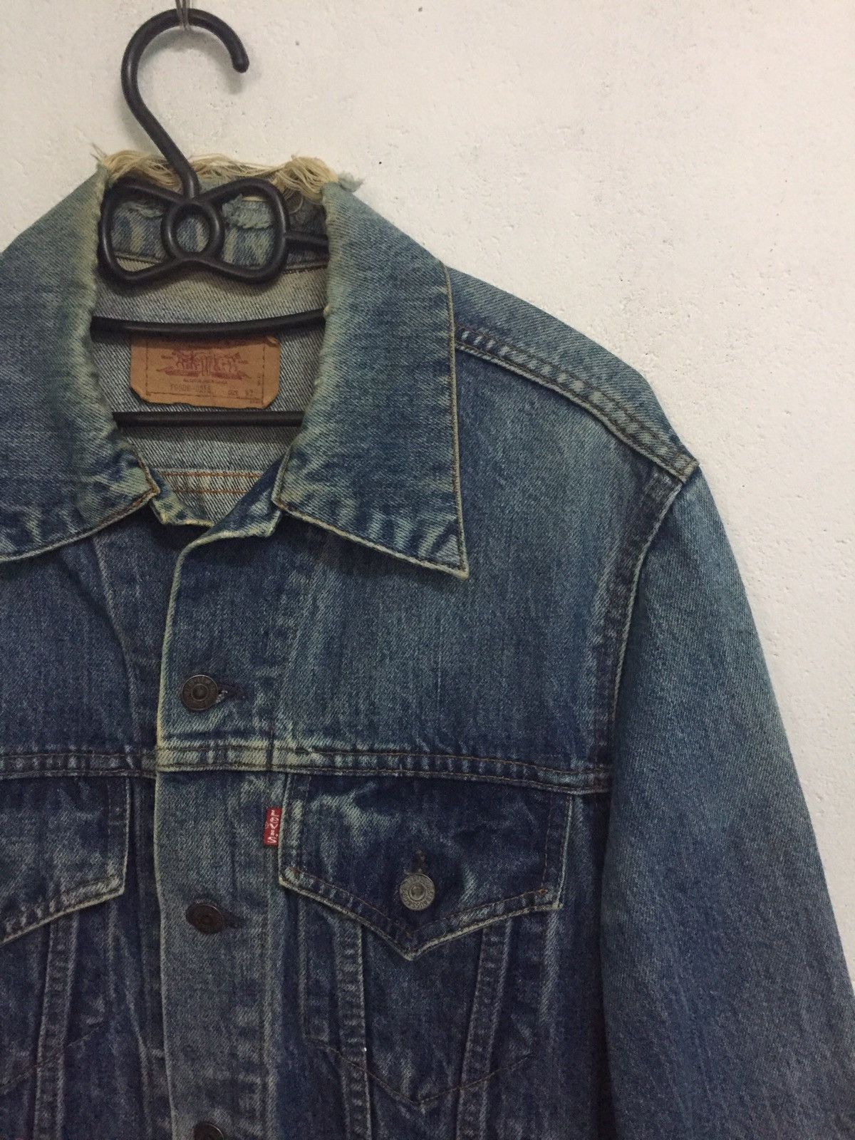 Levi's Levis 70506 Trucker Denim Jacket Small e Made in Canada Size US M / EU 48-50 / 2 - 2 Thumbnail