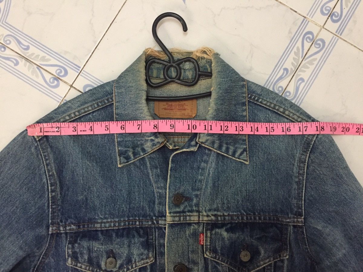 Levi's Levis 70506 Trucker Denim Jacket Small e Made in Canada Size US M / EU 48-50 / 2 - 24 Thumbnail