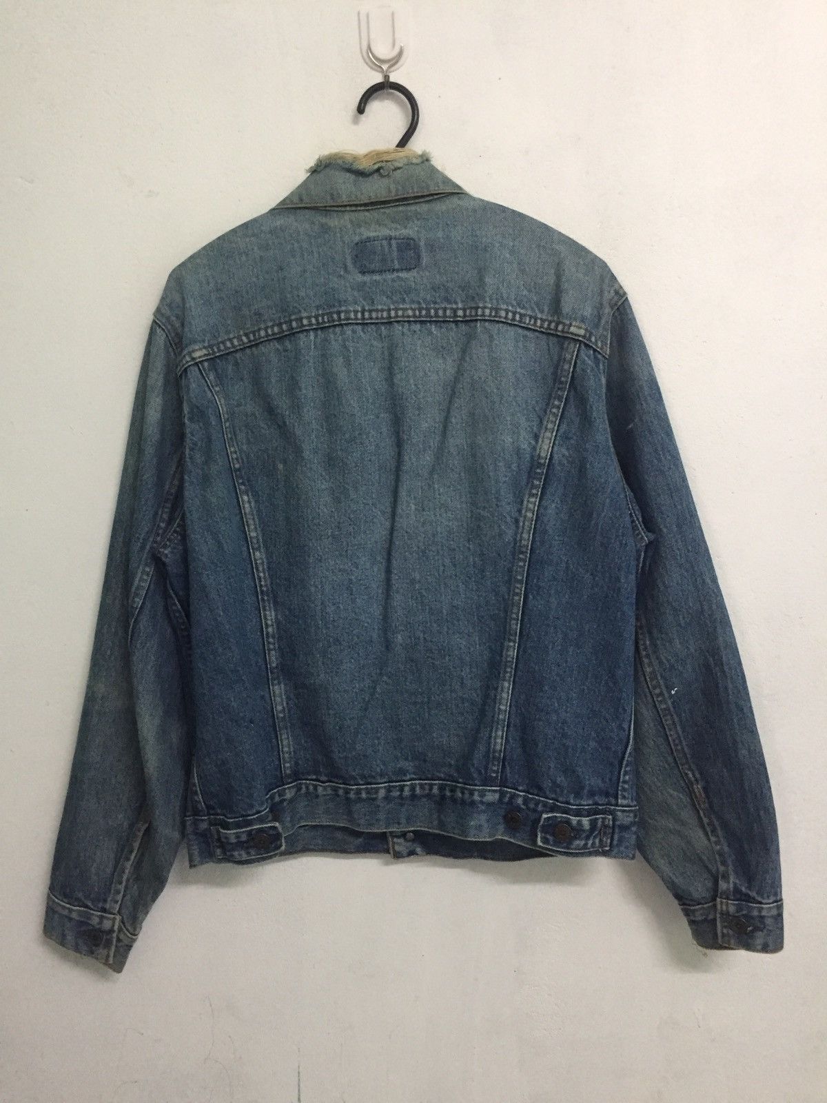 Levi's Levis 70506 Trucker Denim Jacket Small e Made in Canada Size US M / EU 48-50 / 2 - 7 Thumbnail
