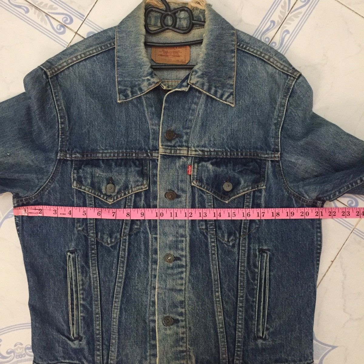 Levi's Levis 70506 Trucker Denim Jacket Small e Made in Canada Size US M / EU 48-50 / 2 - 22 Thumbnail