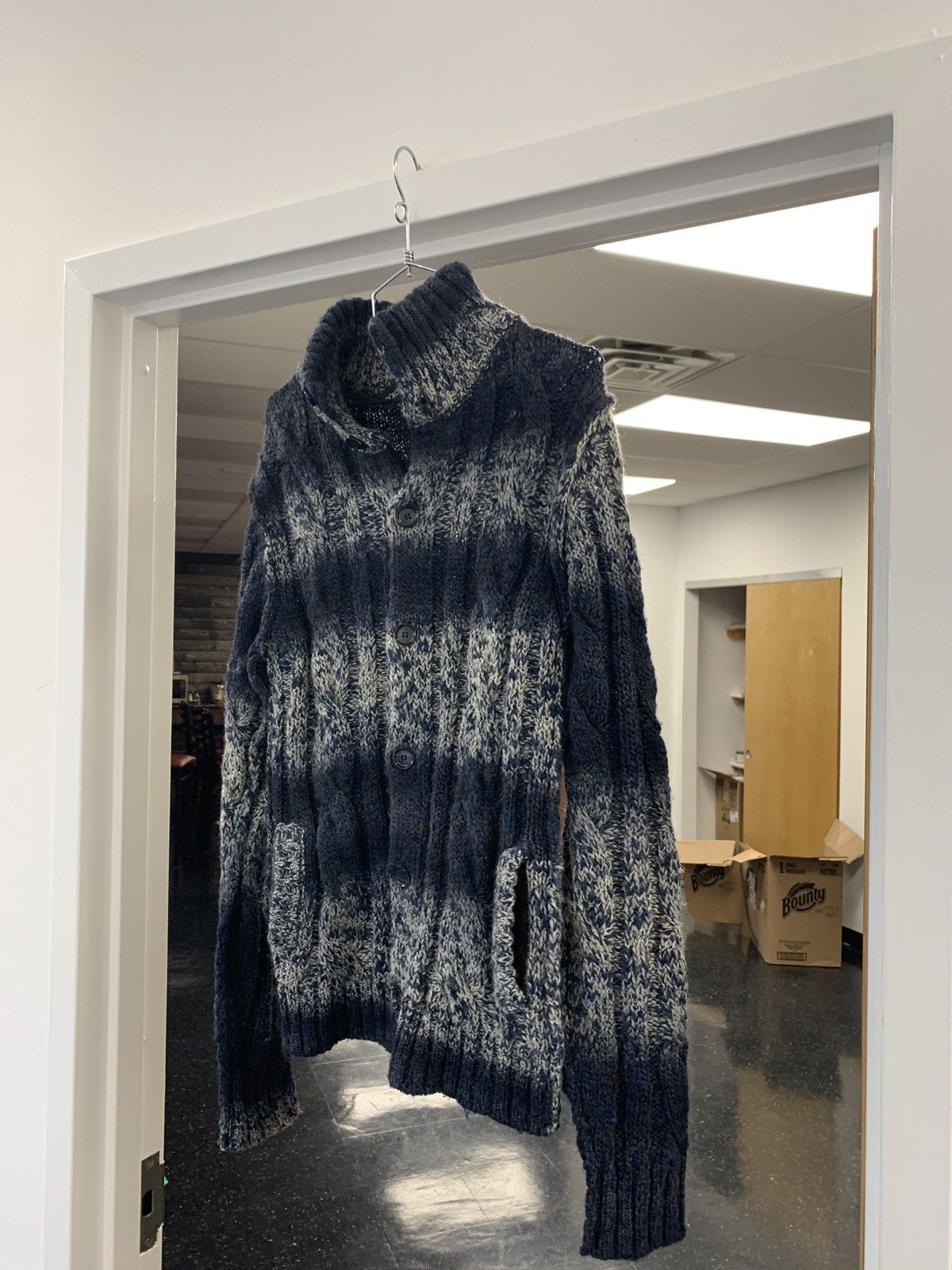 Dolce & Gabbana D&G Blue Degrade Knitwear 5600€ Size US M / EU 48-50 / 2 - 11 Thumbnail