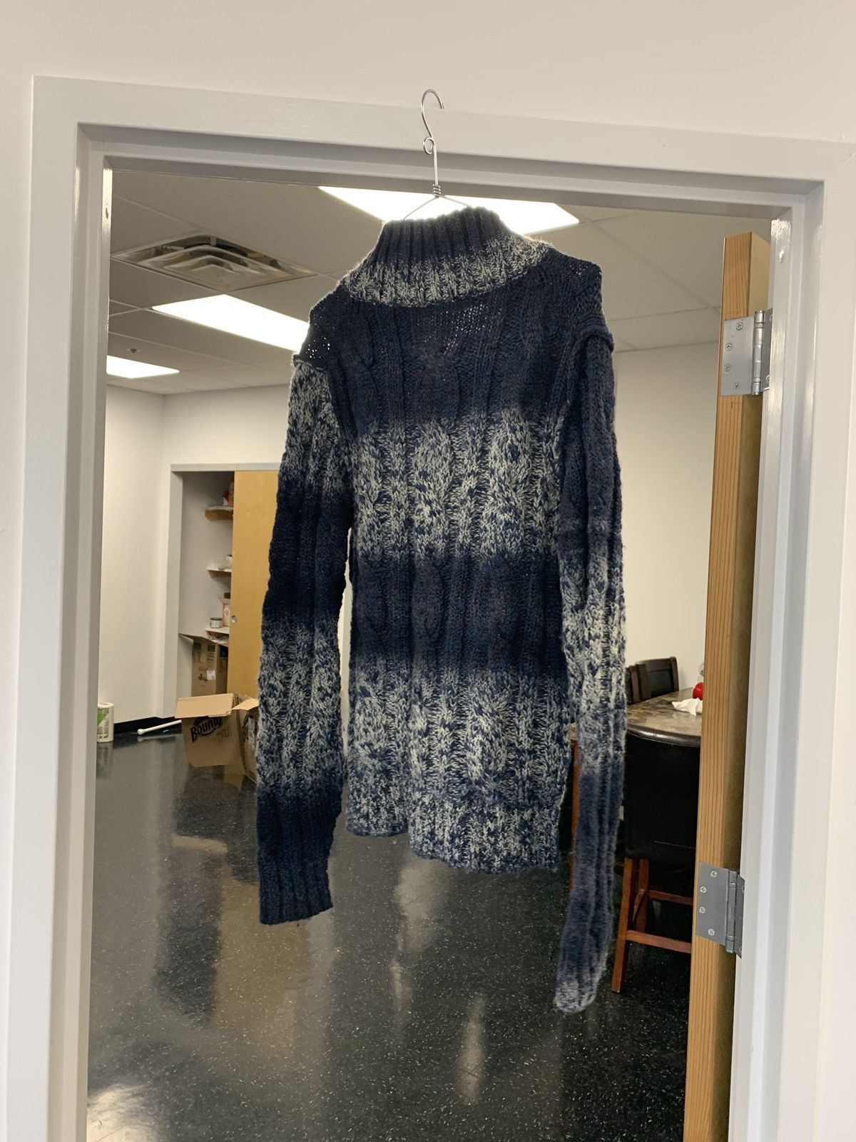 Dolce & Gabbana D&G Blue Degrade Knitwear 5600€ Size US M / EU 48-50 / 2 - 15 Thumbnail