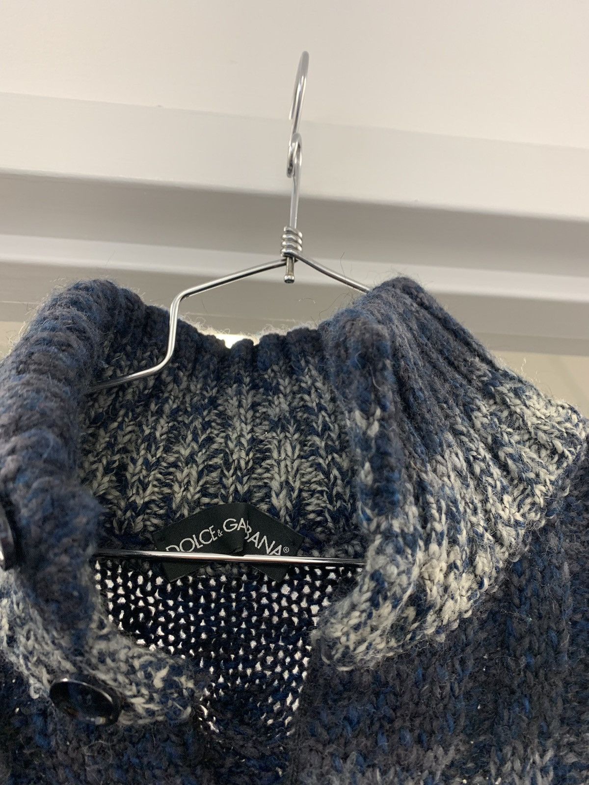 Dolce & Gabbana D&G Blue Degrade Knitwear 5600€ Size US M / EU 48-50 / 2 - 12 Thumbnail