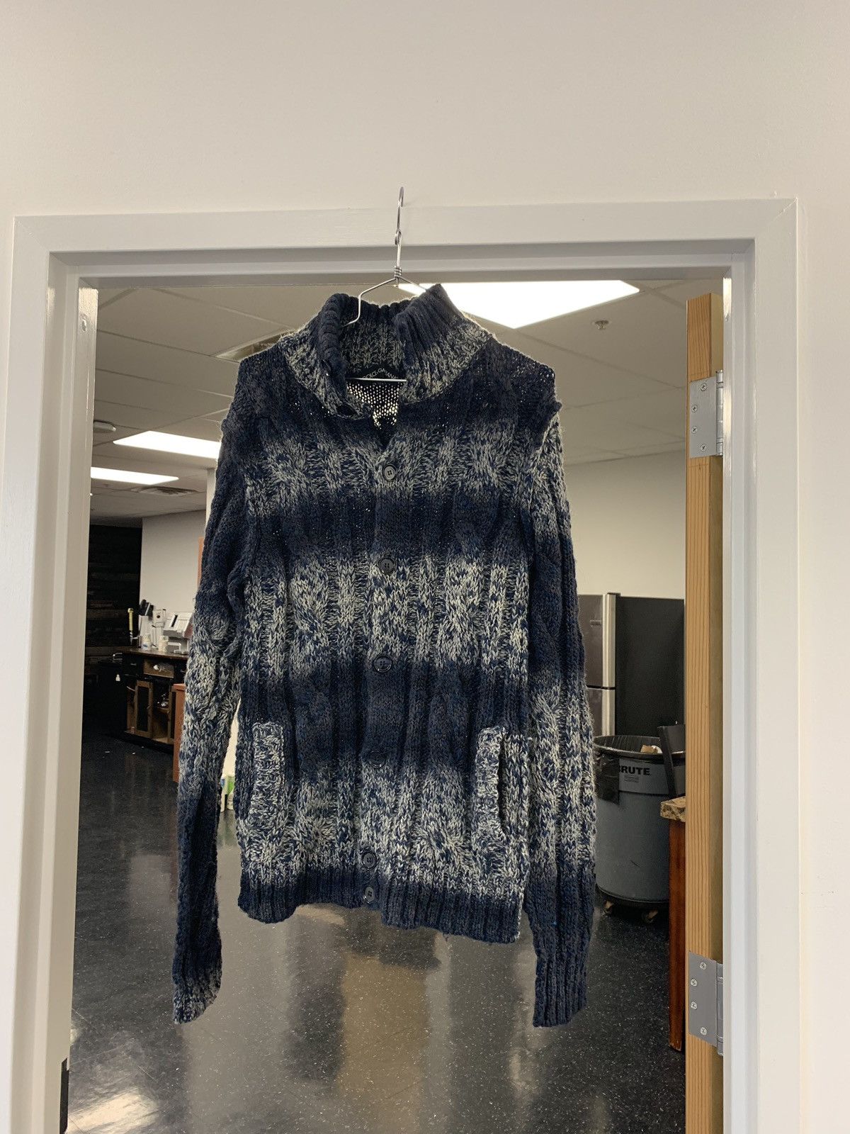 Dolce & Gabbana D&G Blue Degrade Knitwear 5600€ Size US M / EU 48-50 / 2 - 1 Thumbnail