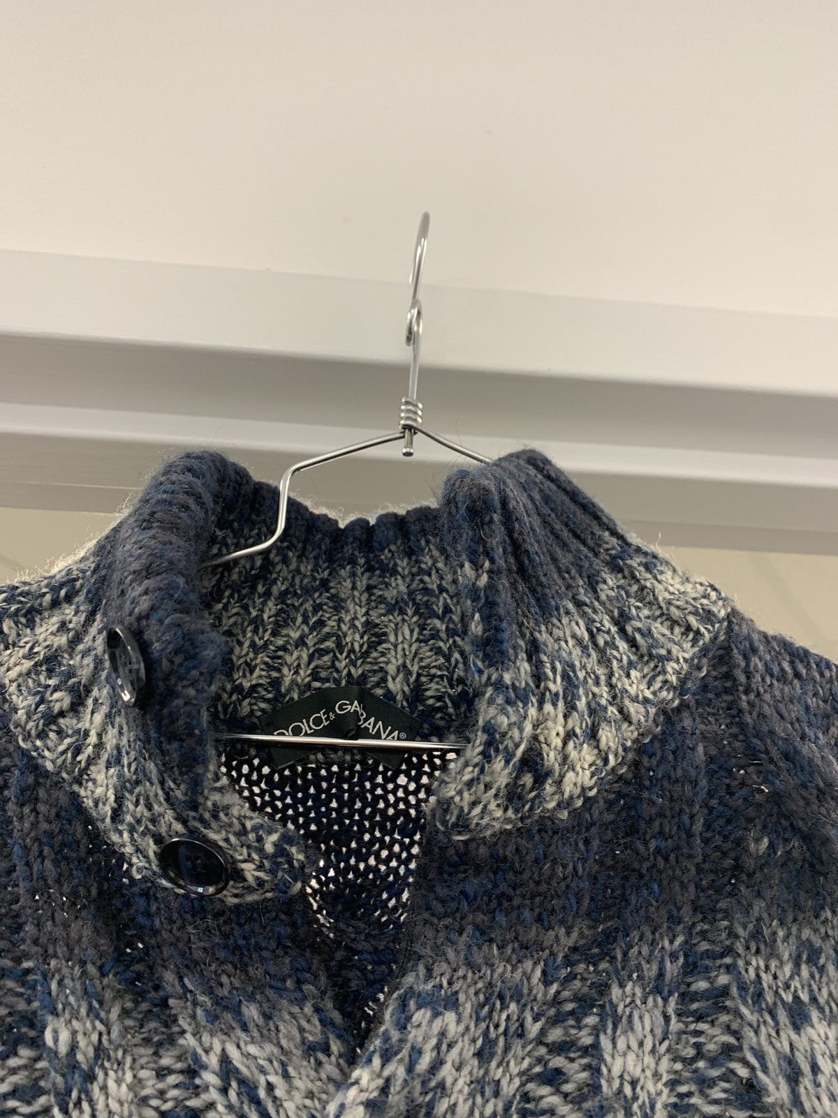 Dolce & Gabbana D&G Blue Degrade Knitwear 5600€ Size US M / EU 48-50 / 2 - 8 Thumbnail