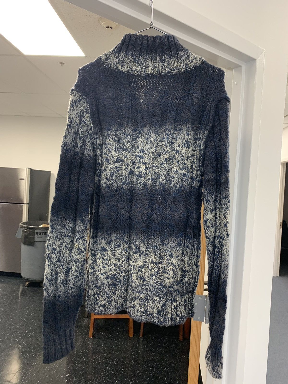 Dolce & Gabbana D&G Blue Degrade Knitwear 5600€ Size US M / EU 48-50 / 2 - 16 Thumbnail