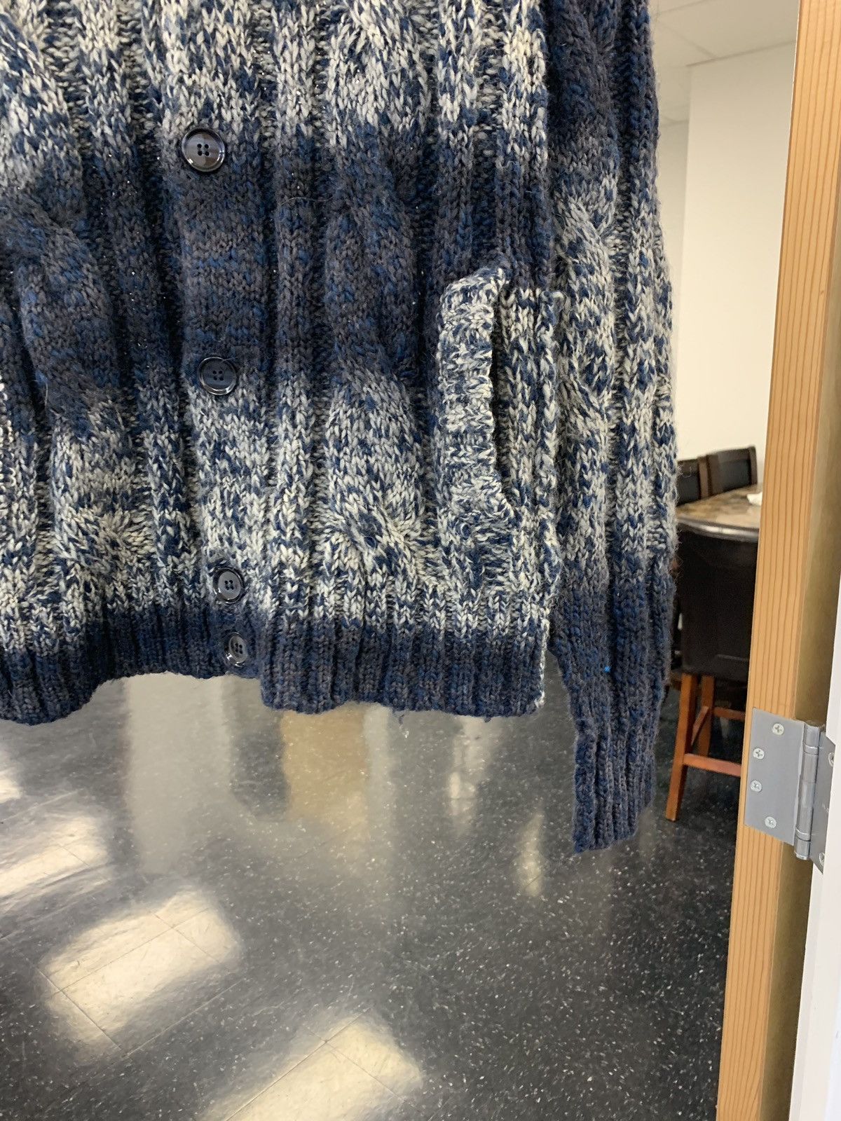 Dolce & Gabbana D&G Blue Degrade Knitwear 5600€ Size US M / EU 48-50 / 2 - 4 Thumbnail