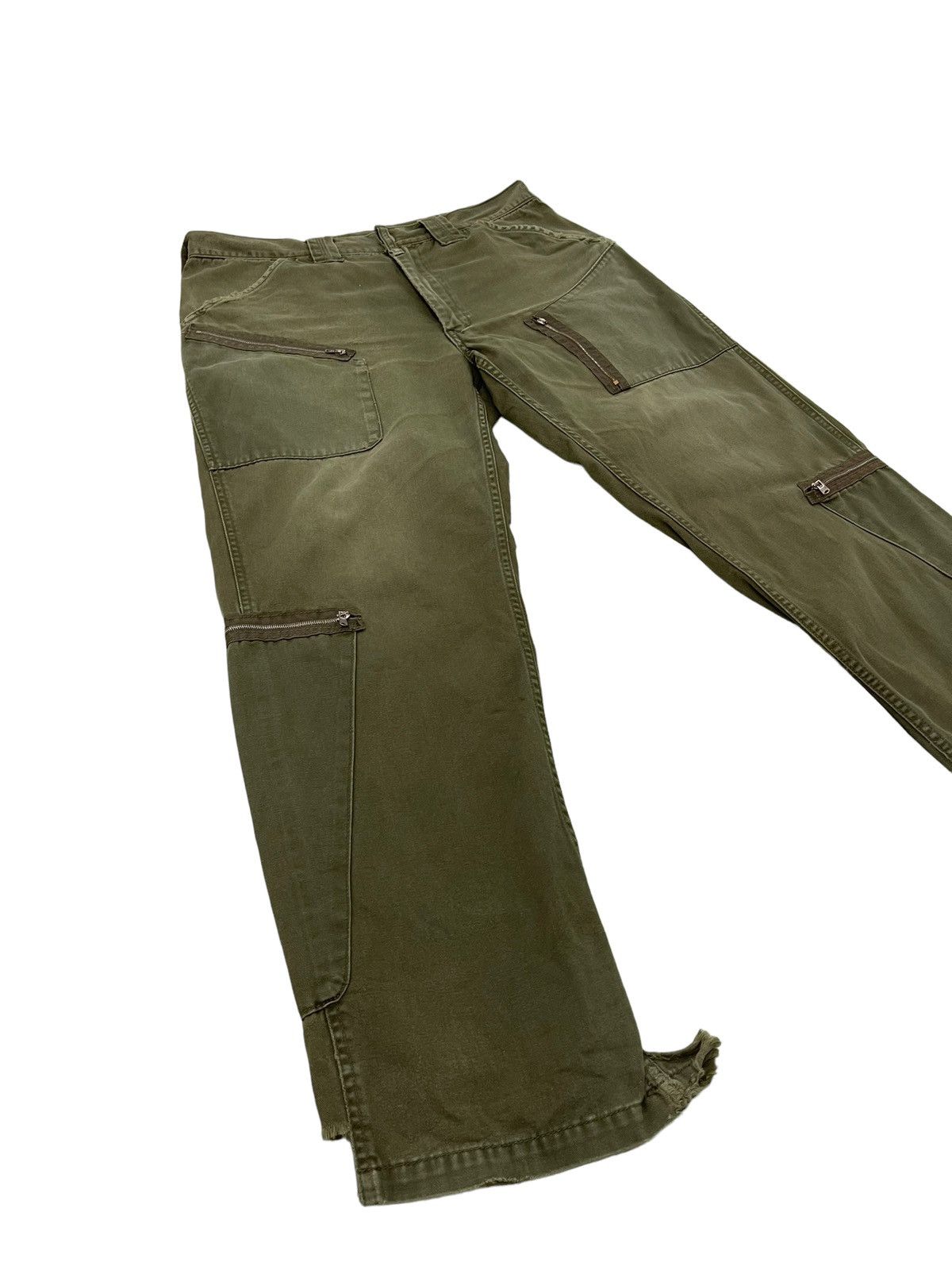 Nonnative Multizipped Nonnative Japan Military Faded Pant Tapered 5🟦4 Size US 34 / EU 50 - 8 Thumbnail