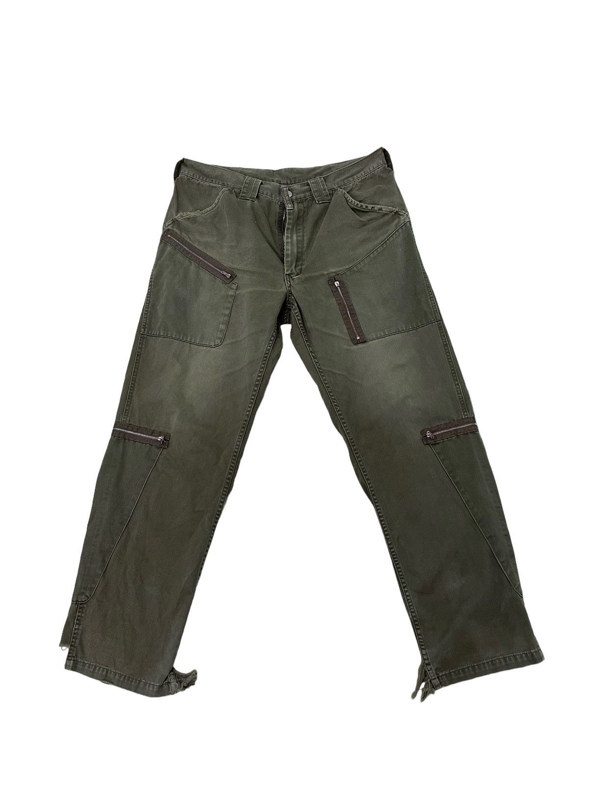 Nonnative Multizipped Nonnative Japan Military Faded Pant Tapered 5🟦4 Size US 34 / EU 50 - 9 Thumbnail