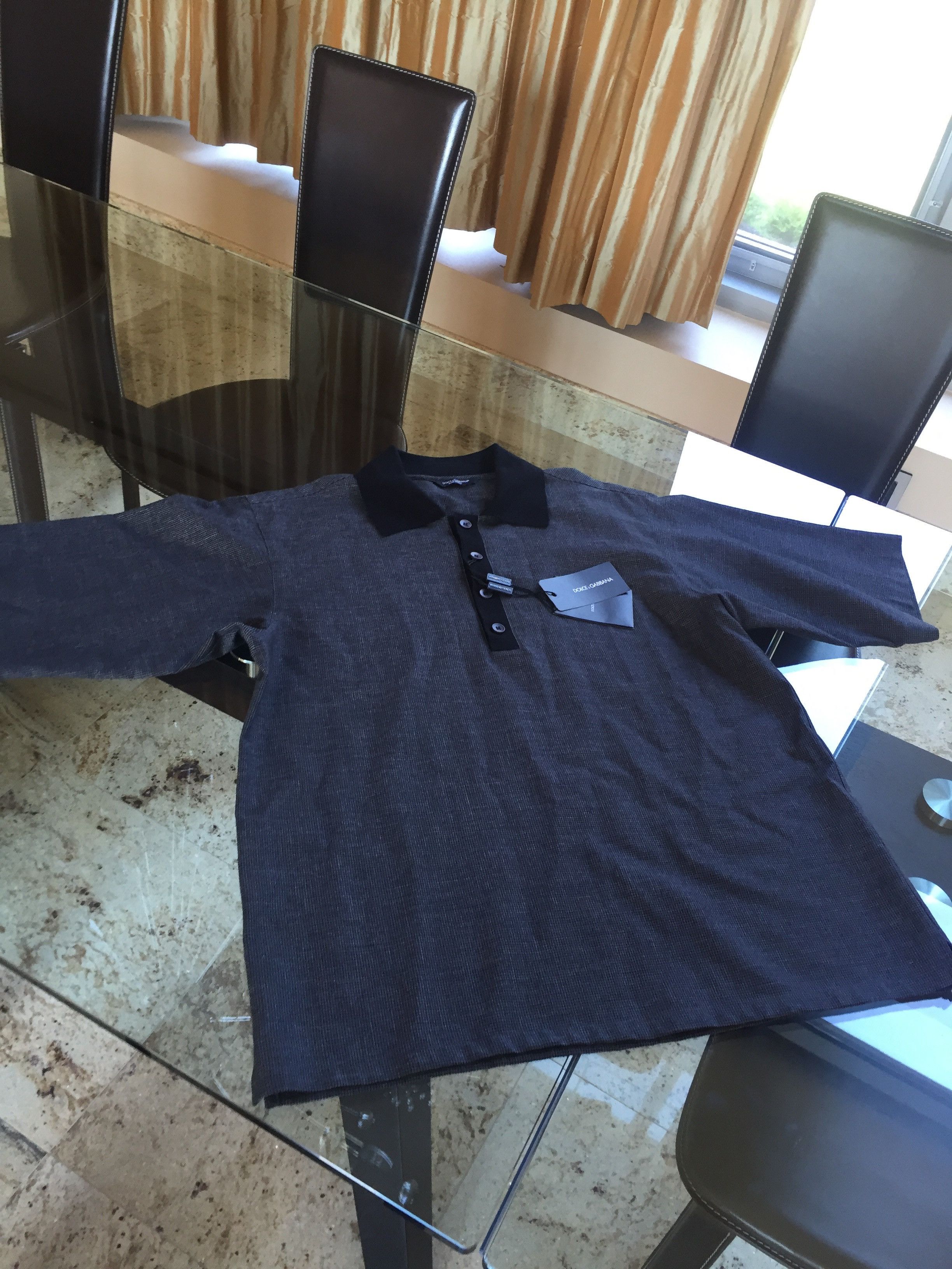 Dolce & Gabbana Classic Mid Sleeve, Mid Length Polo Size US S / EU 44-46 / 1 - 1 Thumbnail