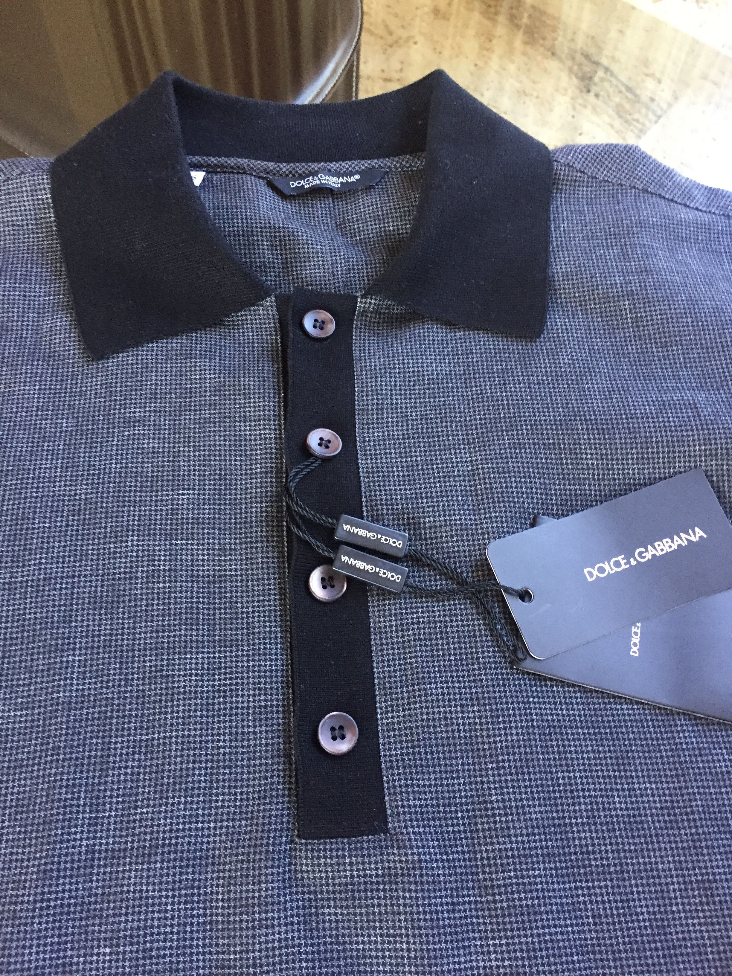 Dolce & Gabbana Classic Mid Sleeve, Mid Length Polo Size US S / EU 44-46 / 1 - 4 Thumbnail