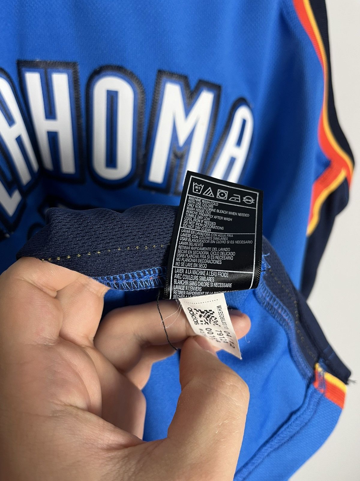 NBA Kevin Durant adidas Oklahoma city NBA Jersey vintage 2012 Size US XL / EU 56 / 4 - 14 Thumbnail