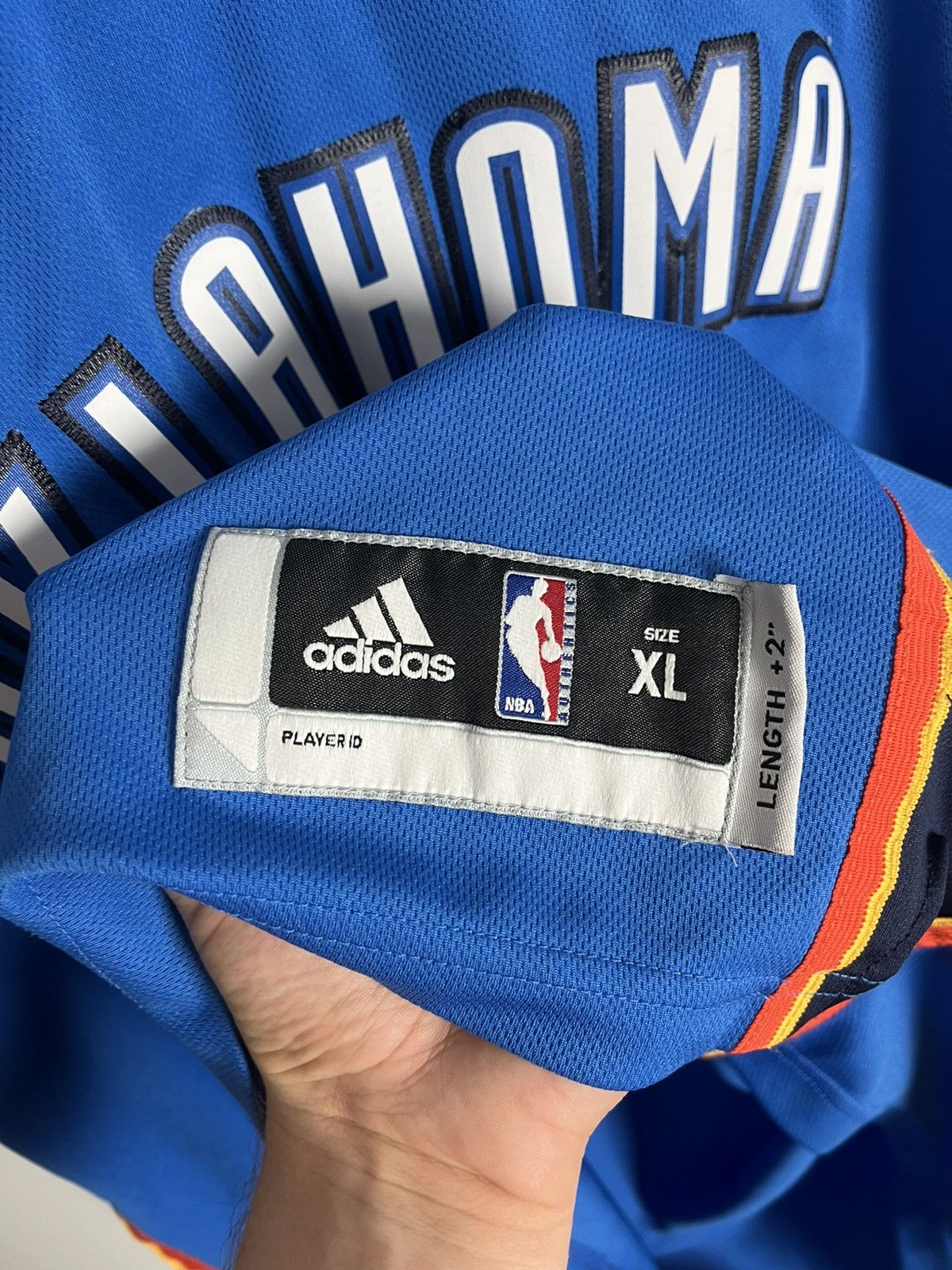 NBA Kevin Durant adidas Oklahoma city NBA Jersey vintage 2012 Size US XL / EU 56 / 4 - 8 Thumbnail