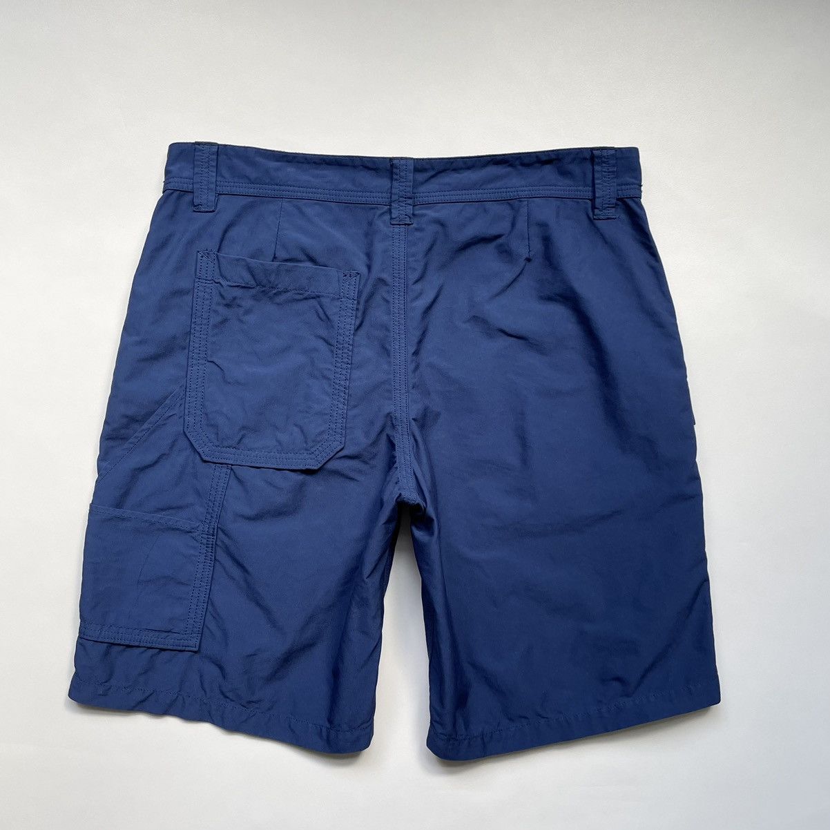 Comme des Garcons × Dover Street Market Dark Blue Nylon Utility Shorts Size US 36 / EU 52 - 8 Thumbnail