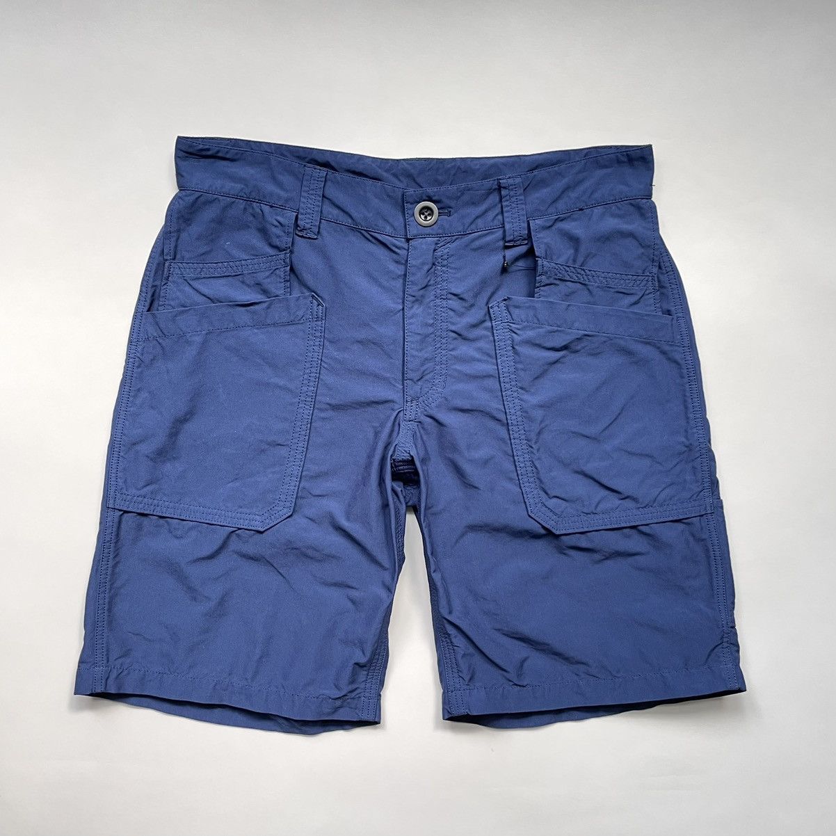 Comme des Garcons × Dover Street Market Dark Blue Nylon Utility Shorts Size US 36 / EU 52 - 1 Thumbnail