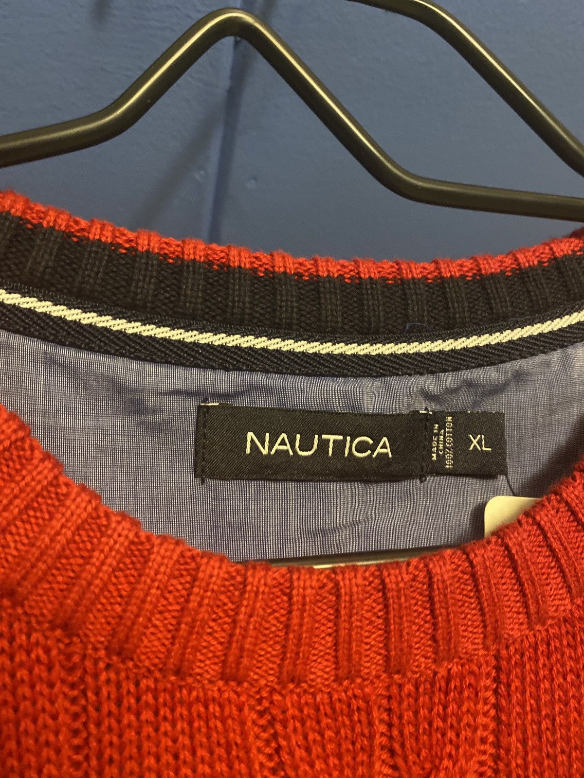 Nautica Cableknit Sweater Size US XL / EU 56 / 4 - 5 Thumbnail