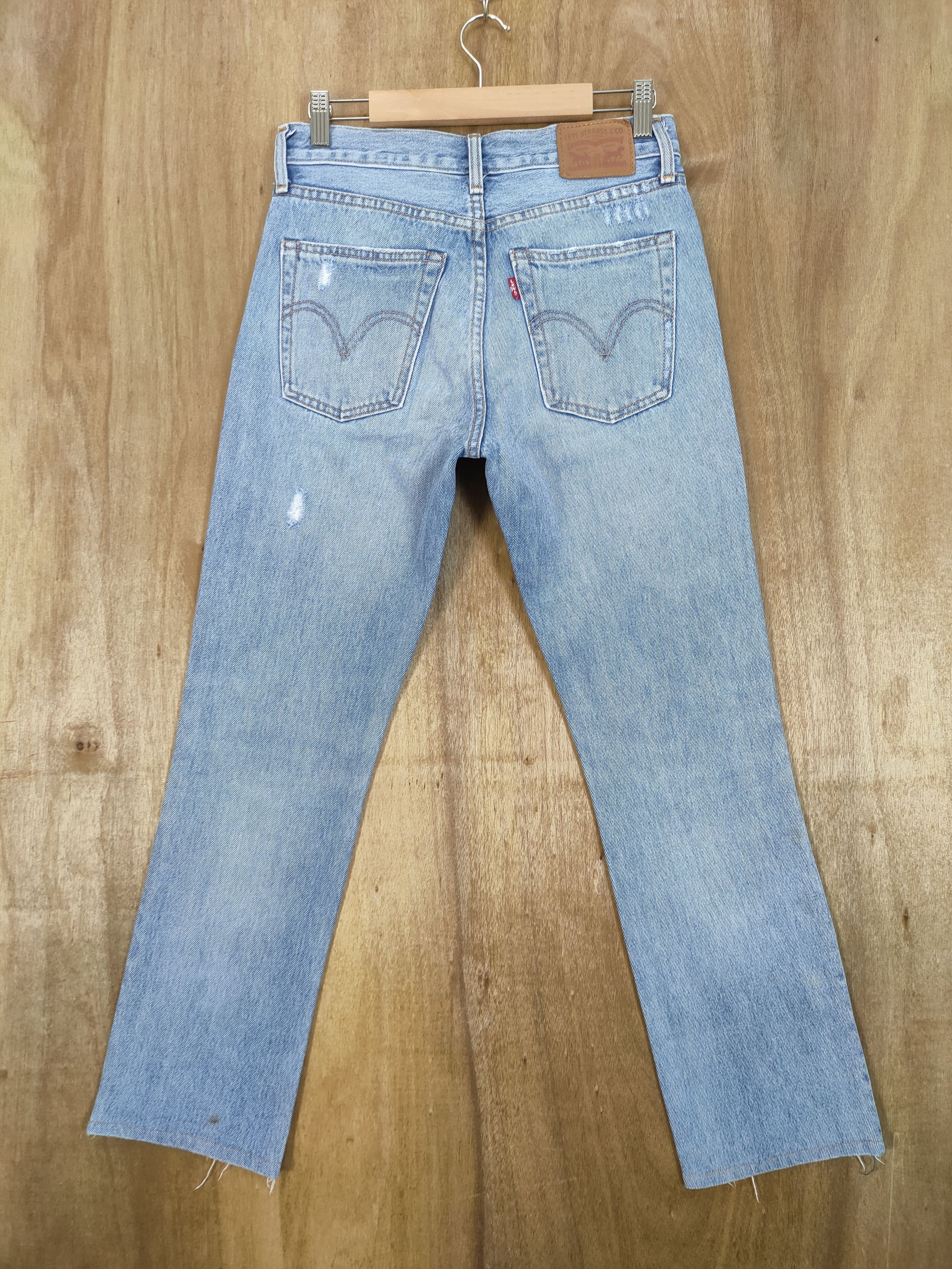 Japanese Brand × Levi's LEVI'S FADED LIGHT BLUE JEANS PANTS Size US 28 / EU 44 - 7 Thumbnail