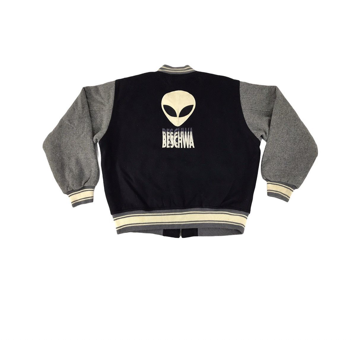 image of Varsity Jacket Beschwa Nevada Usa Alien Workshop Logo in Black, Men's (Size Medium)