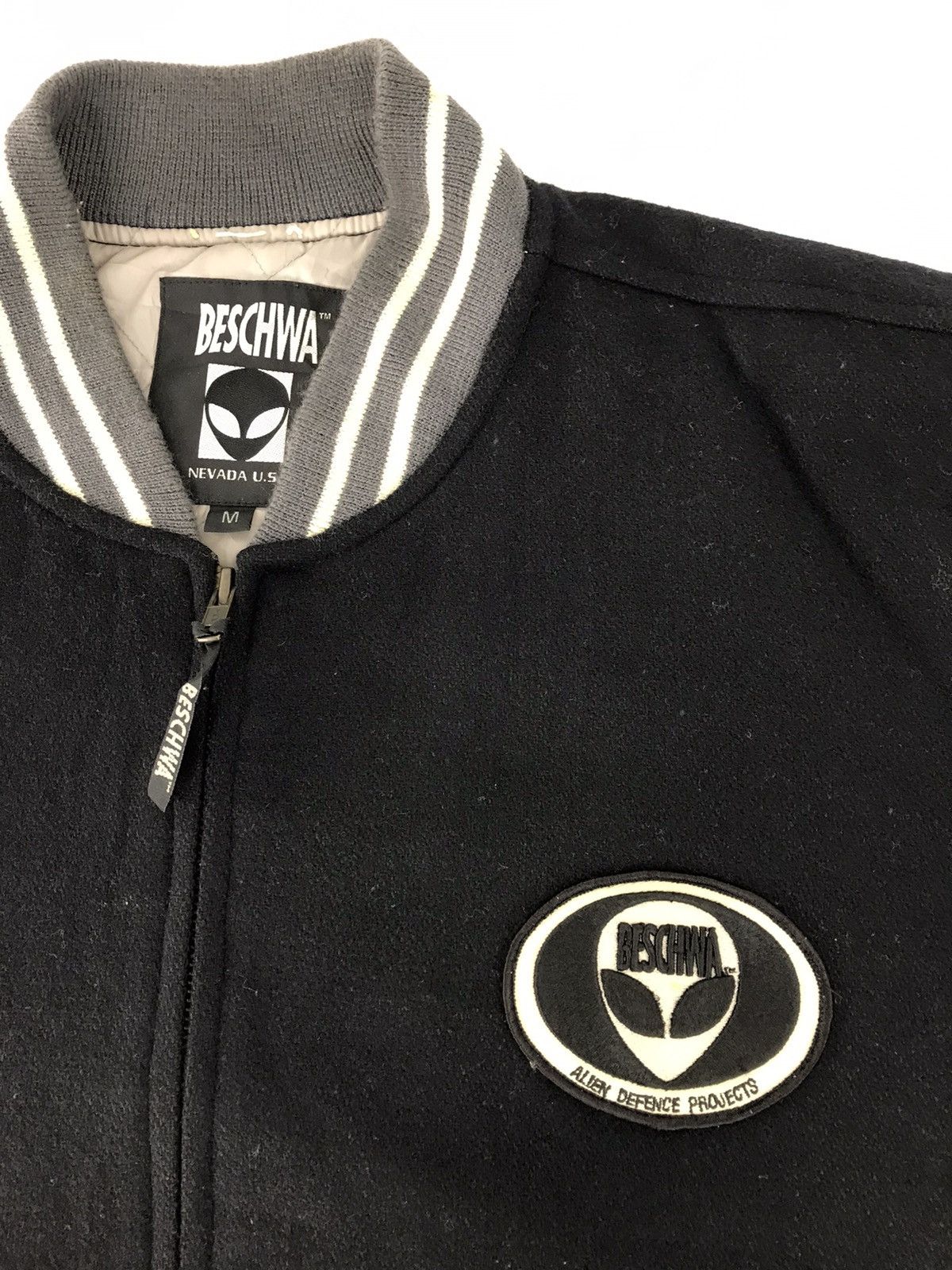 Vintage Varsity Jacket Beschwa Nevada USA Alien Workshop Logo Size US M / EU 48-50 / 2 - 3 Thumbnail