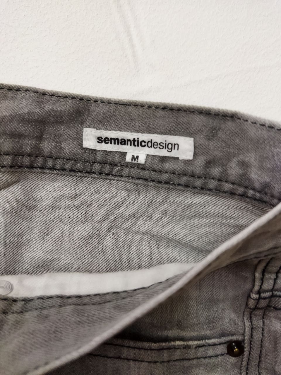 semanticdesign Semantic Design Japan Distressed Design Jeans Size US 32 / EU 48 - 8 Thumbnail