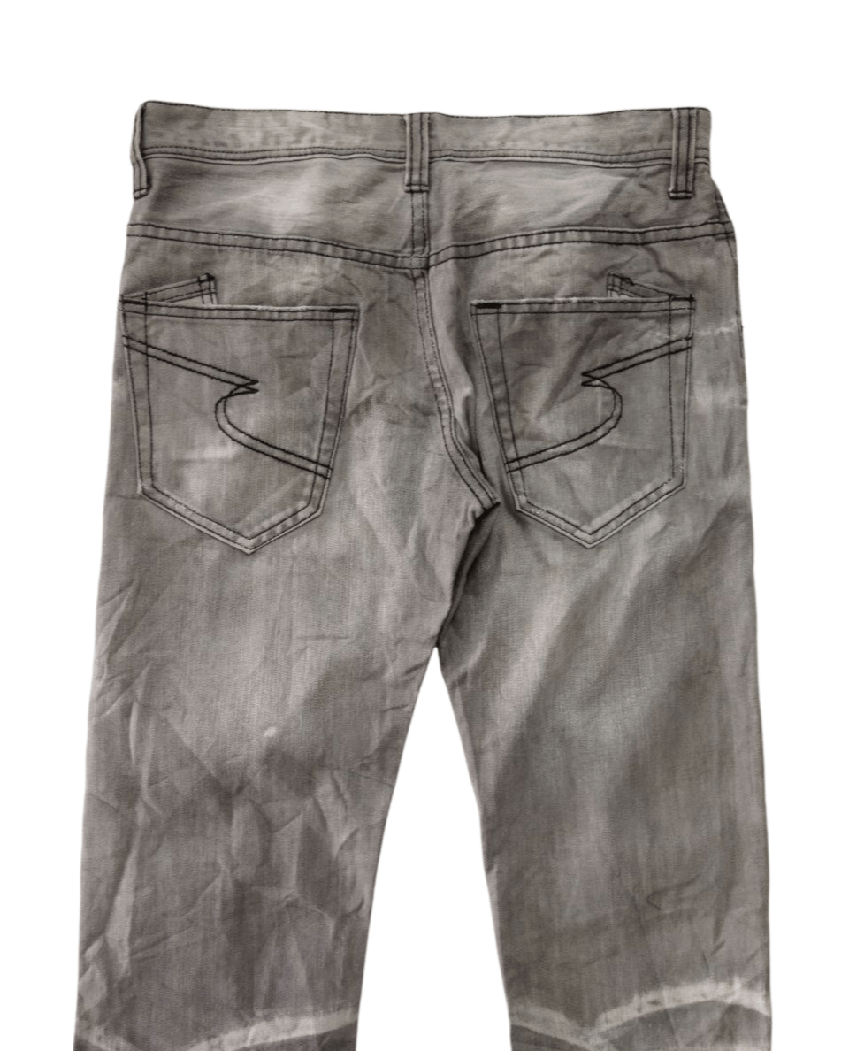 semanticdesign Semantic Design Japan Distressed Design Jeans Size US 32 / EU 48 - 5 Thumbnail