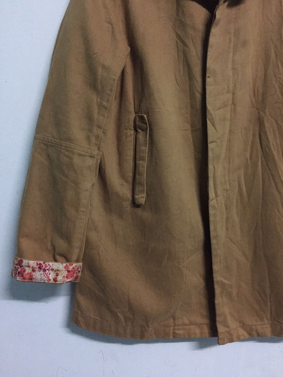 Issey Miyake × Japanese Brand × Vintage Sunao Kuwahara Lace Side Jacket Flowers End Sleeve Size US M / EU 48-50 / 2 - 4 Thumbnail