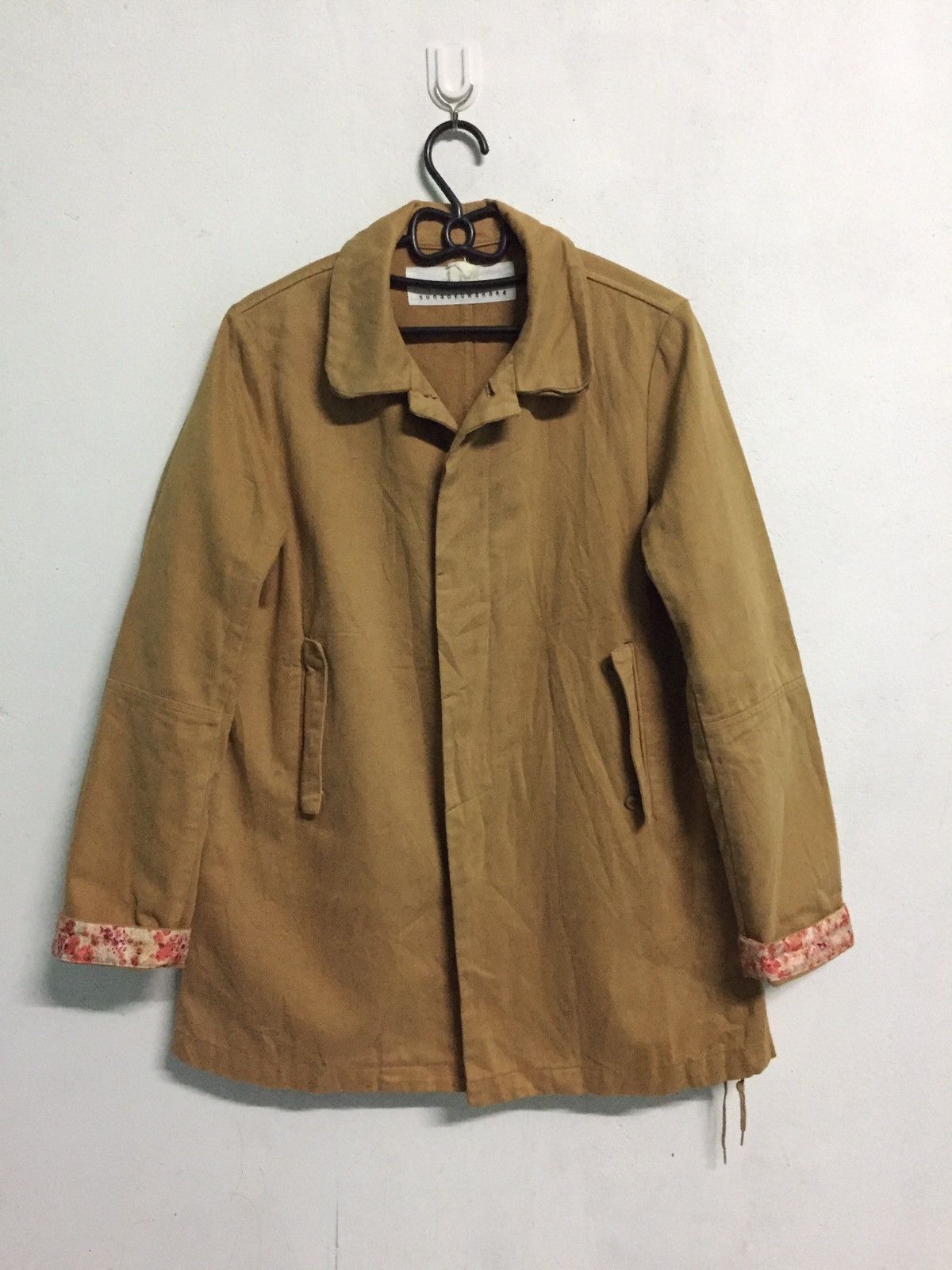 Issey Miyake × Japanese Brand × Vintage Sunao Kuwahara Lace Side Jacket Flowers End Sleeve Size US M / EU 48-50 / 2 - 1 Thumbnail
