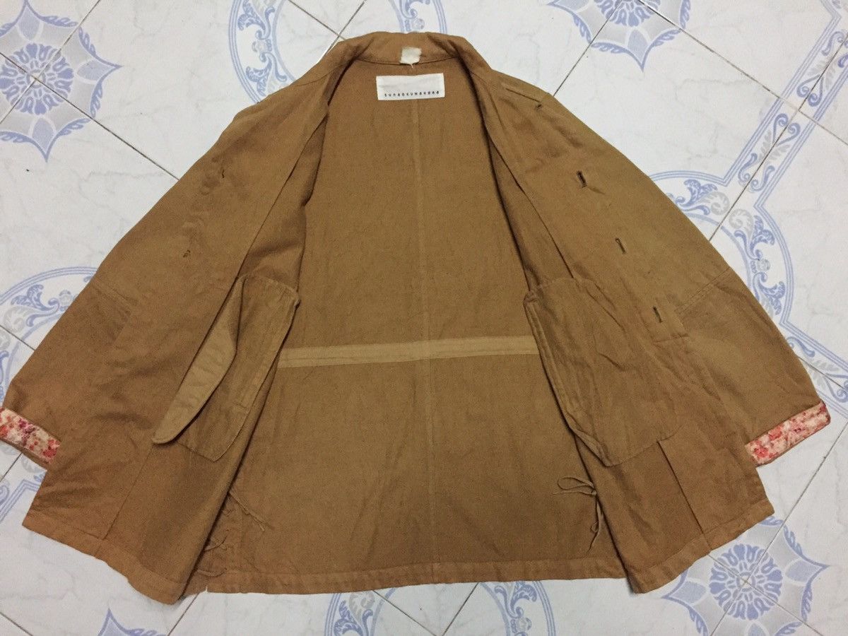 Issey Miyake × Japanese Brand × Vintage Sunao Kuwahara Lace Side Jacket Flowers End Sleeve Size US M / EU 48-50 / 2 - 18 Thumbnail