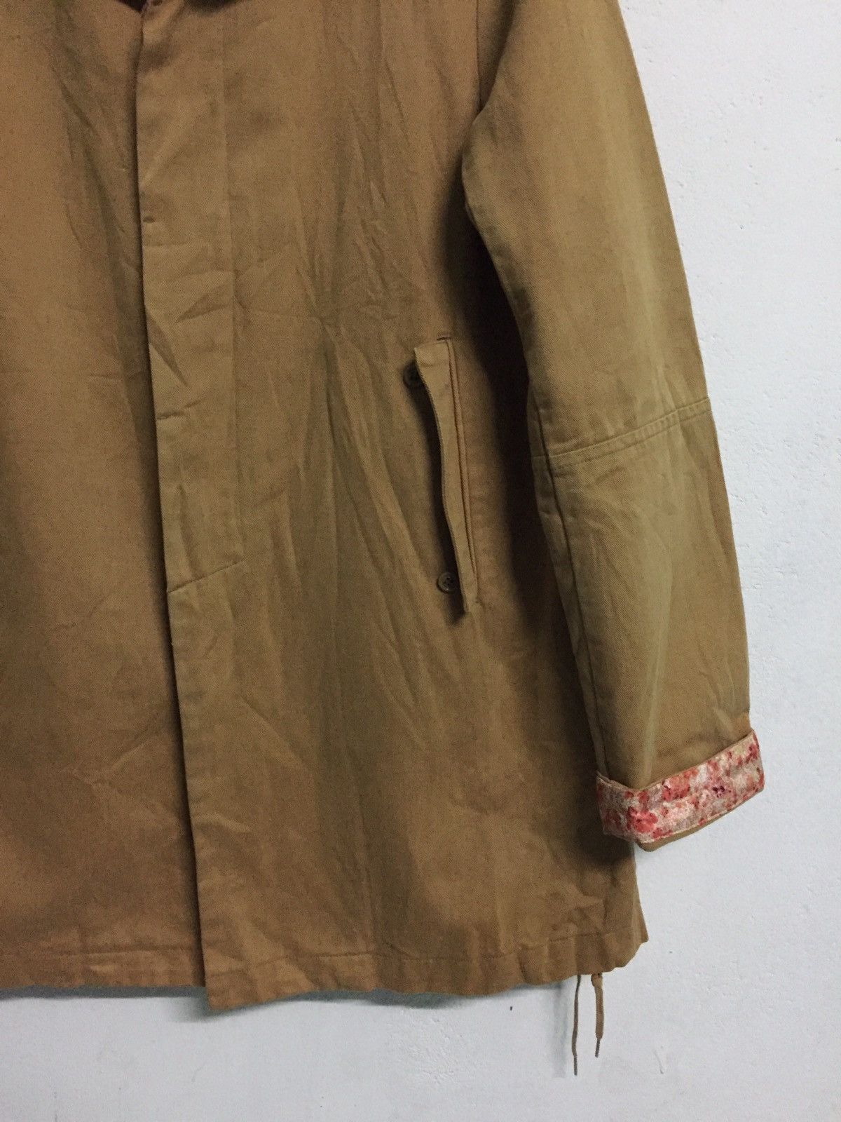 Issey Miyake × Japanese Brand × Vintage Sunao Kuwahara Lace Side Jacket Flowers End Sleeve Size US M / EU 48-50 / 2 - 5 Thumbnail