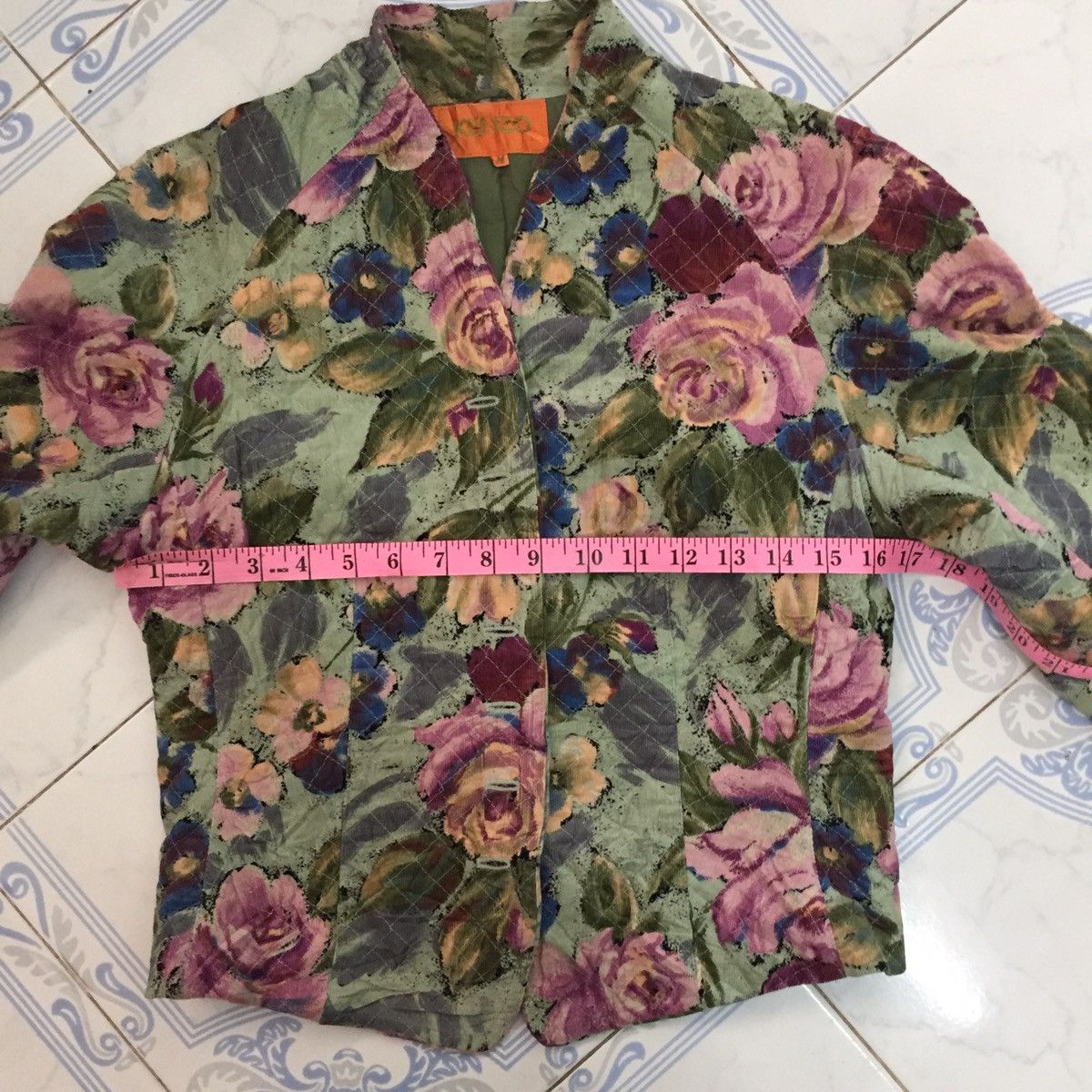 Kenzo Kenzo Floral Women Jacket Outerwear MADE IN JAPAN Size ONE SIZE - 20 Thumbnail