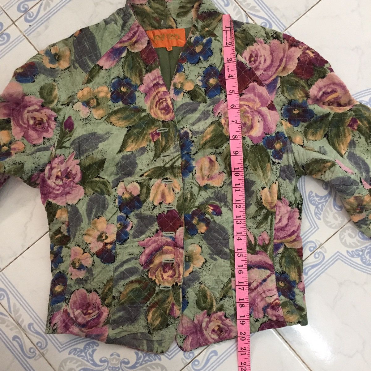 Kenzo Kenzo Floral Women Jacket Outerwear MADE IN JAPAN Size ONE SIZE - 21 Thumbnail