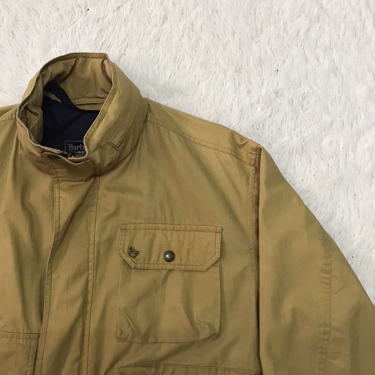 Burberry Vintage Burberrys Jacket Multi Cargo Pockets Made in Japan Size US M / EU 48-50 / 2 - 4 Thumbnail